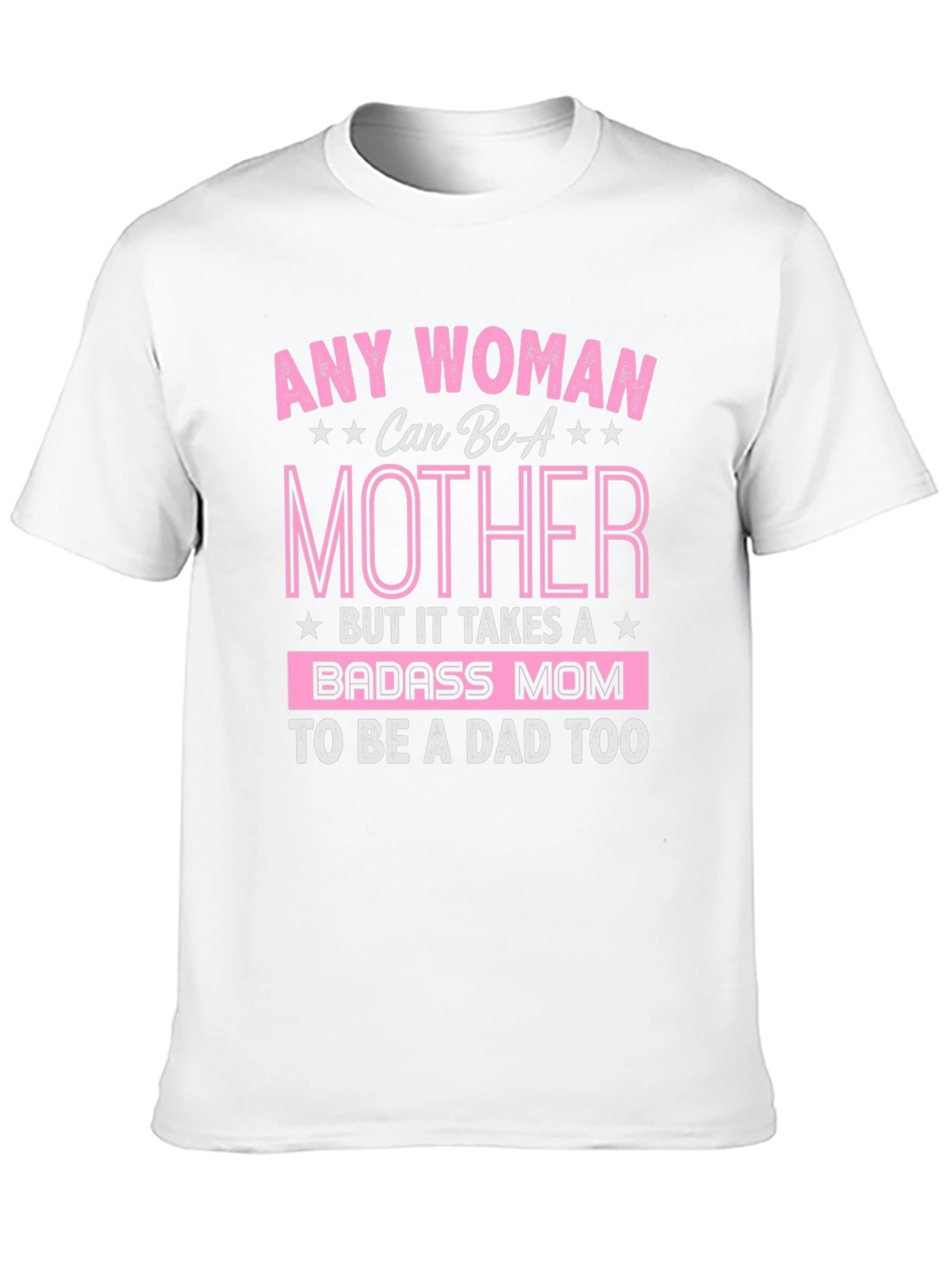 Black Badass Mom T-Shirt - Mother's Day Gift view 10