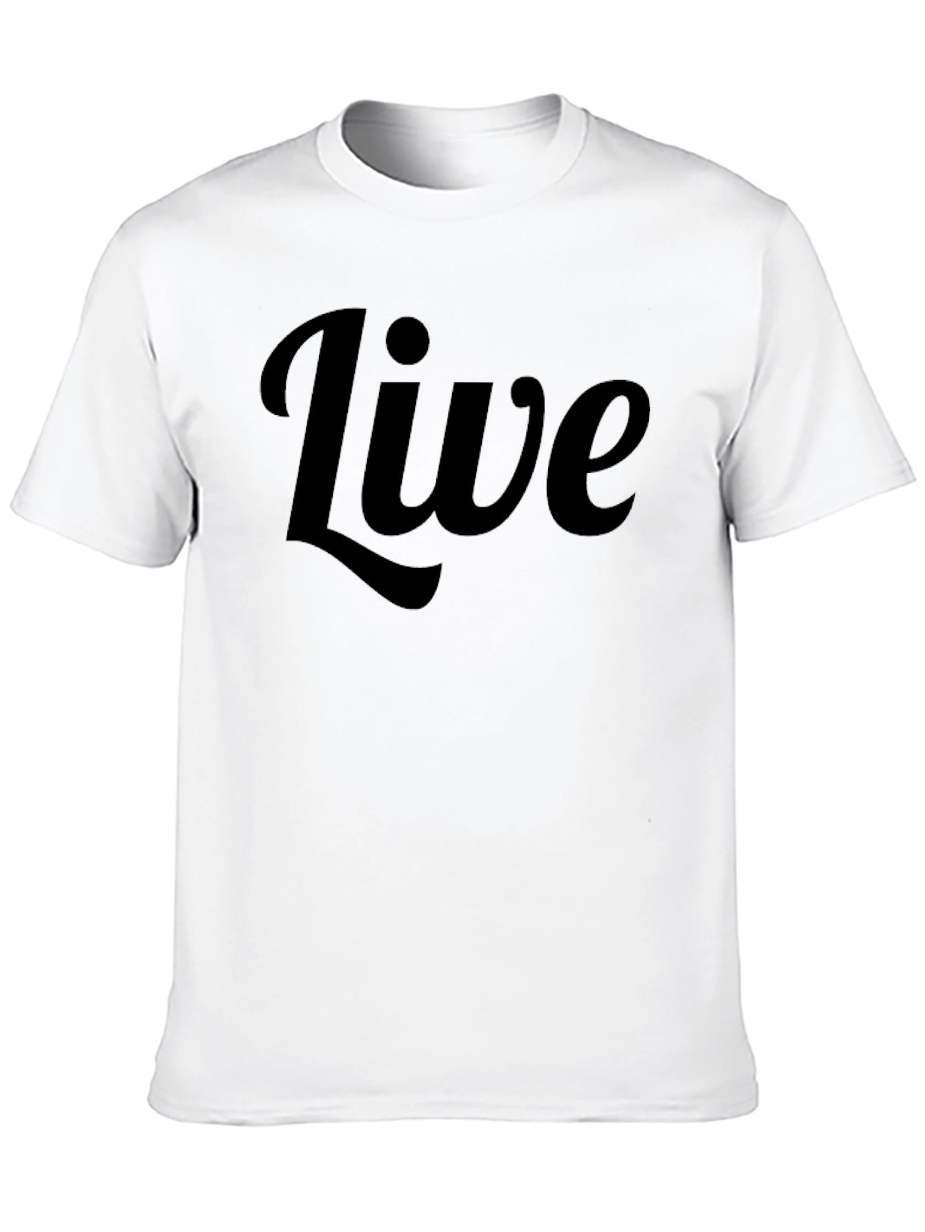 Black Live Graphic Black T-Shirt view 10