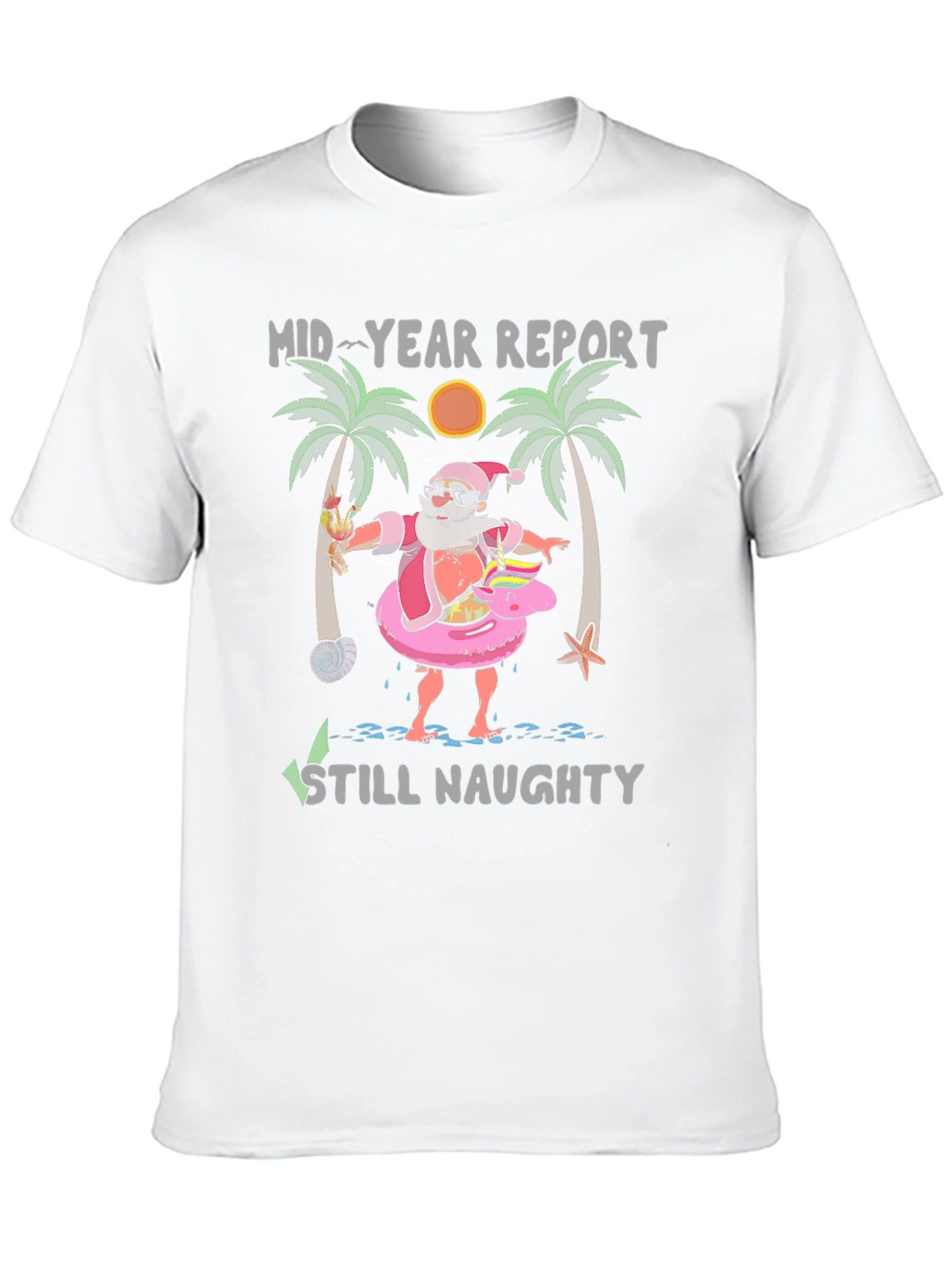 Black Mid-Year Report Still Naughty Graphic Tee view 10