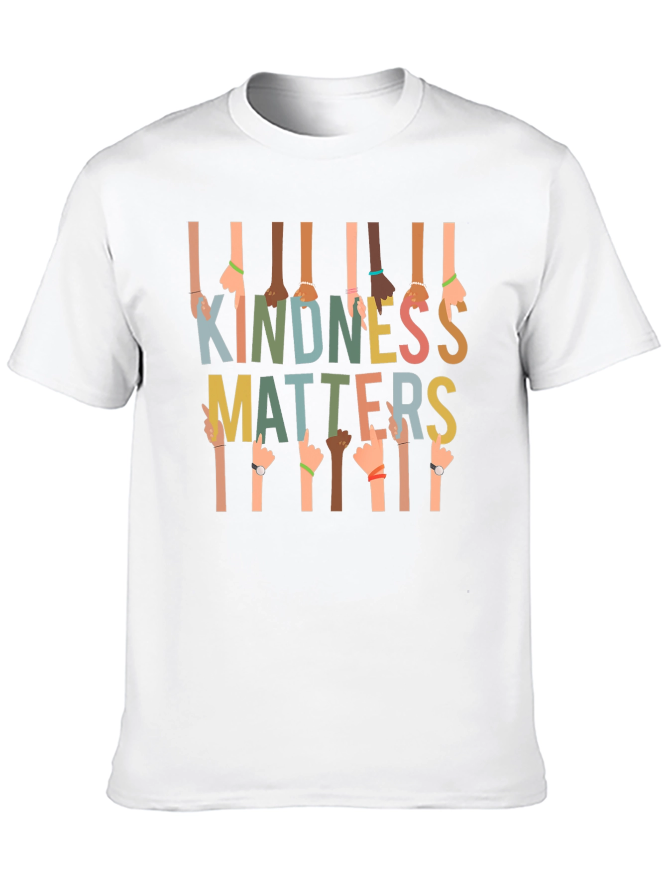 Black Kindness Matters Graphic T-Shirt view 10