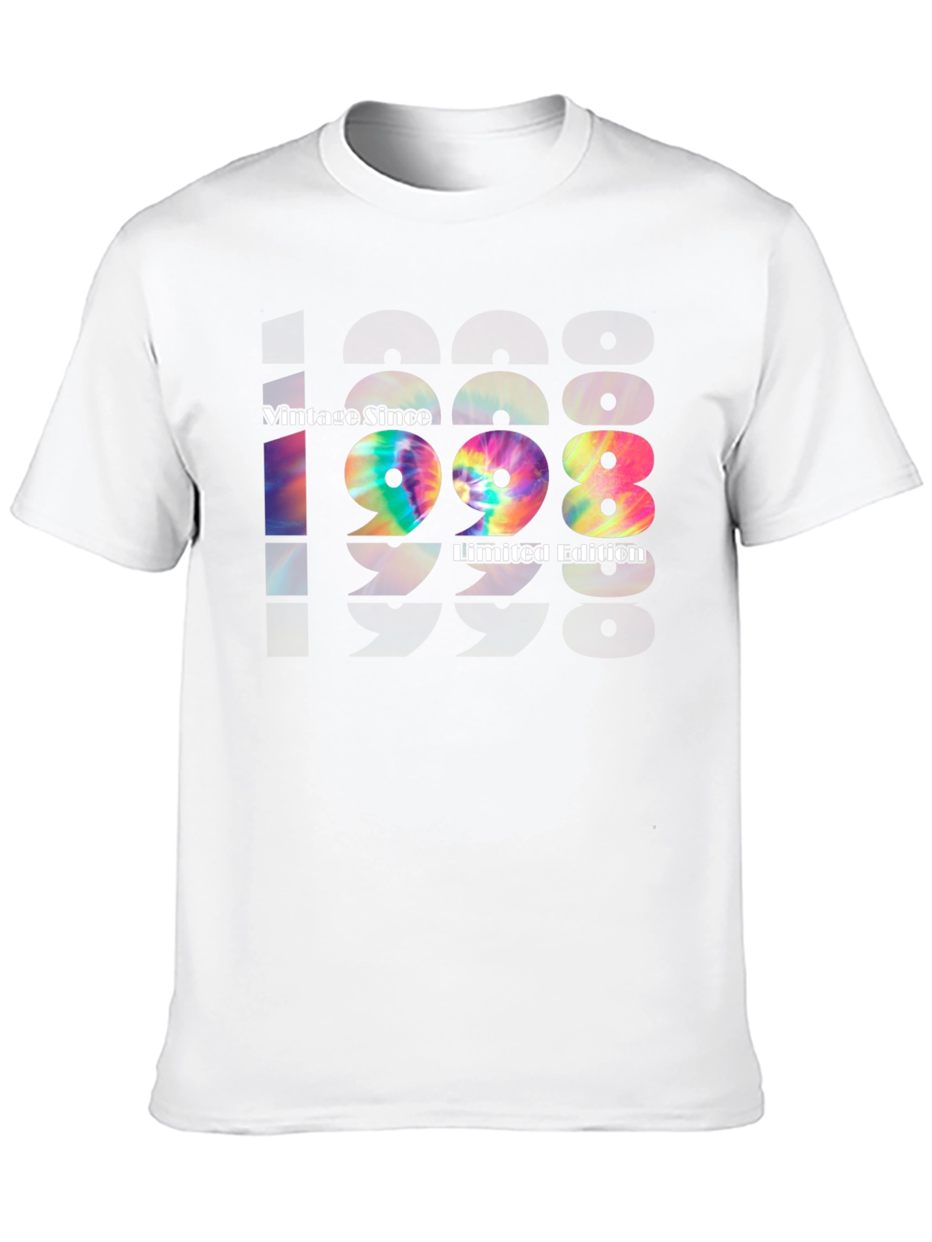 Black Vintage Since 1998 Limited Edition Graphic T-Shirt view 10