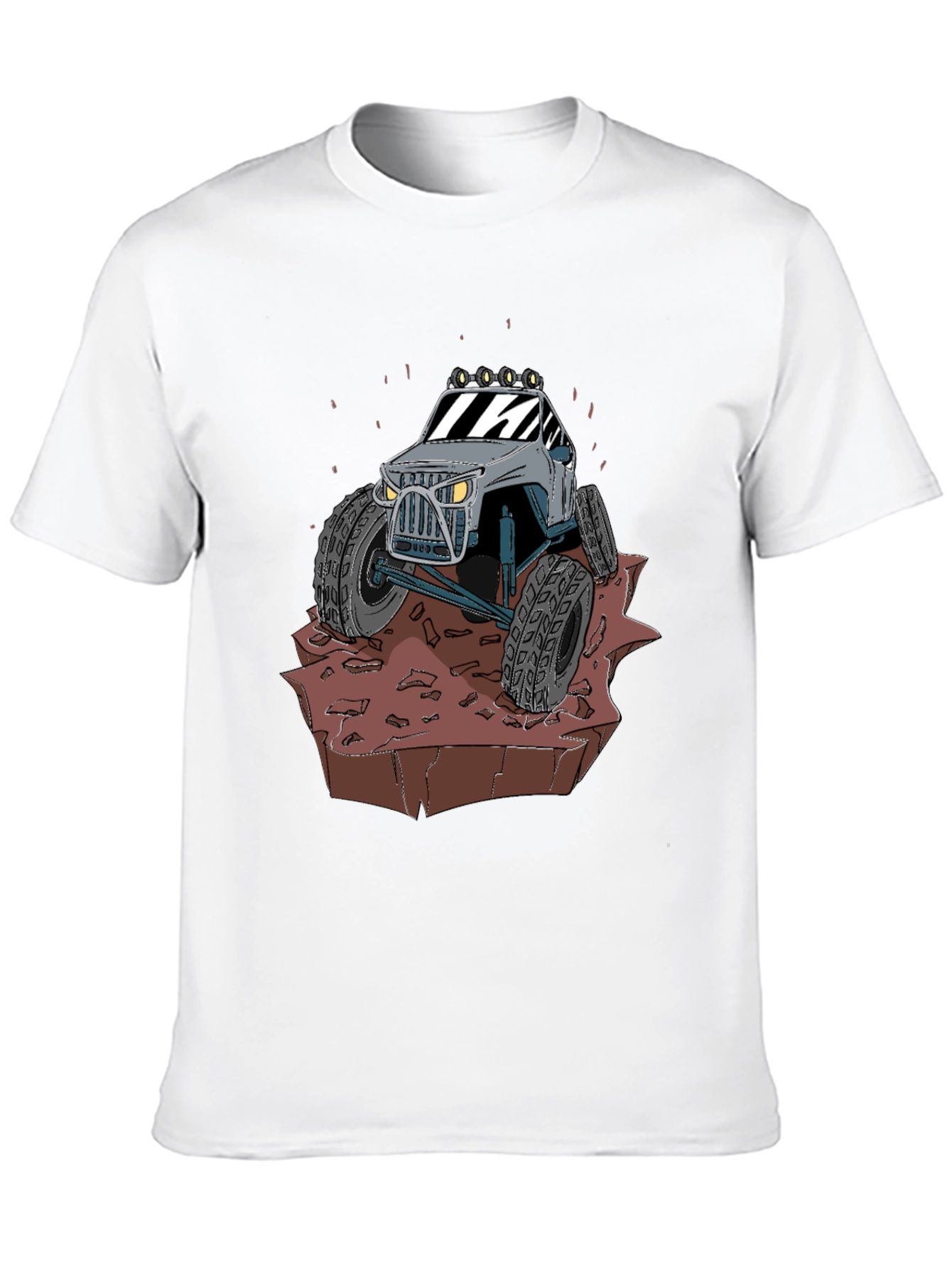 Black Off-Road Adventure T-Shirt view 10