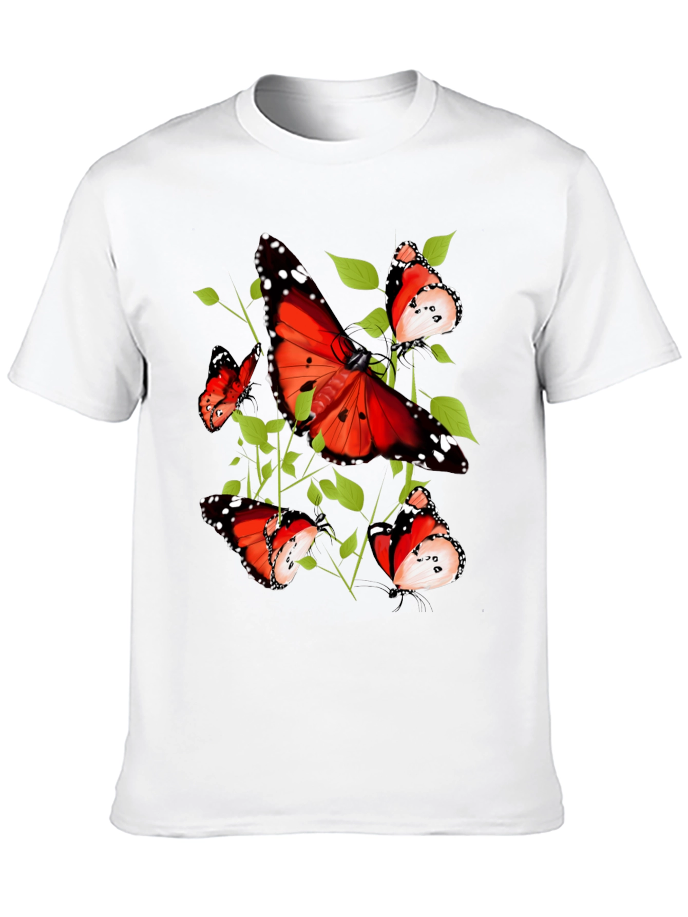 Black Butterfly Graphic Tee - Nature Inspired Design view 10