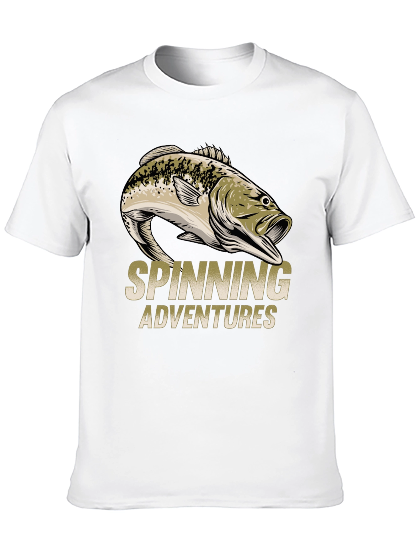 Spinning Adventures Bass Graphic Tee - 10