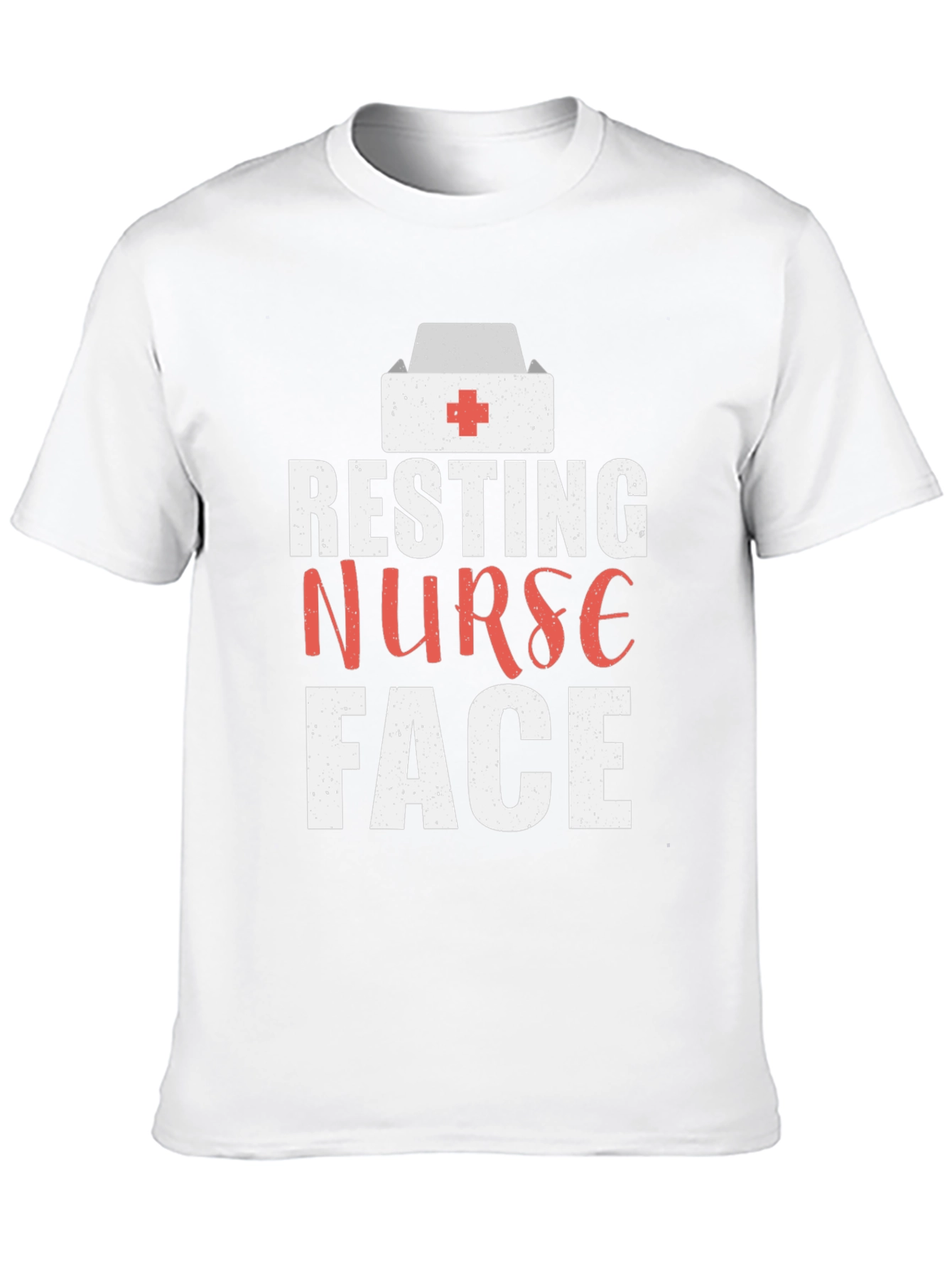 Resting Nurse Face T-Shirt - Funny RN Tee - 10