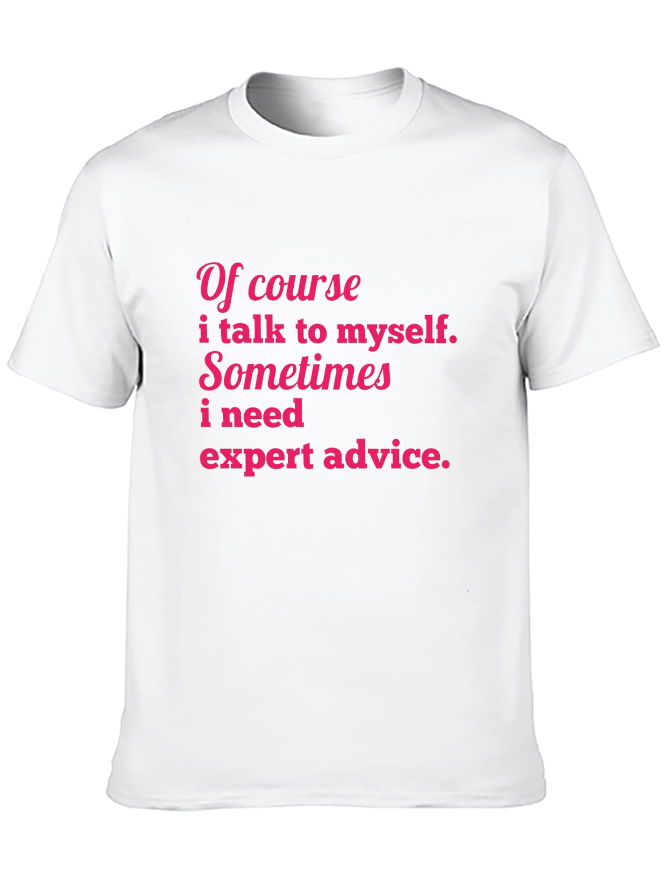 Black Funny Graphic T-Shirt - Expert Advice Tee view 10