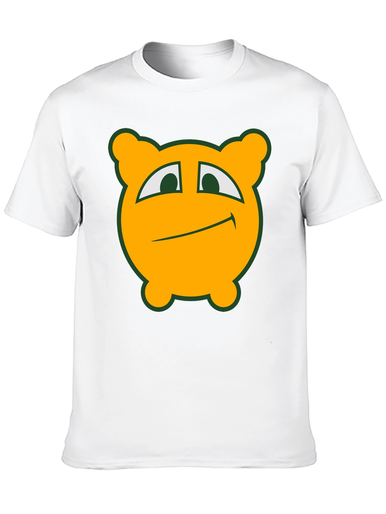 Black Novelty Smiley Face Graphic Tee - Black view 10