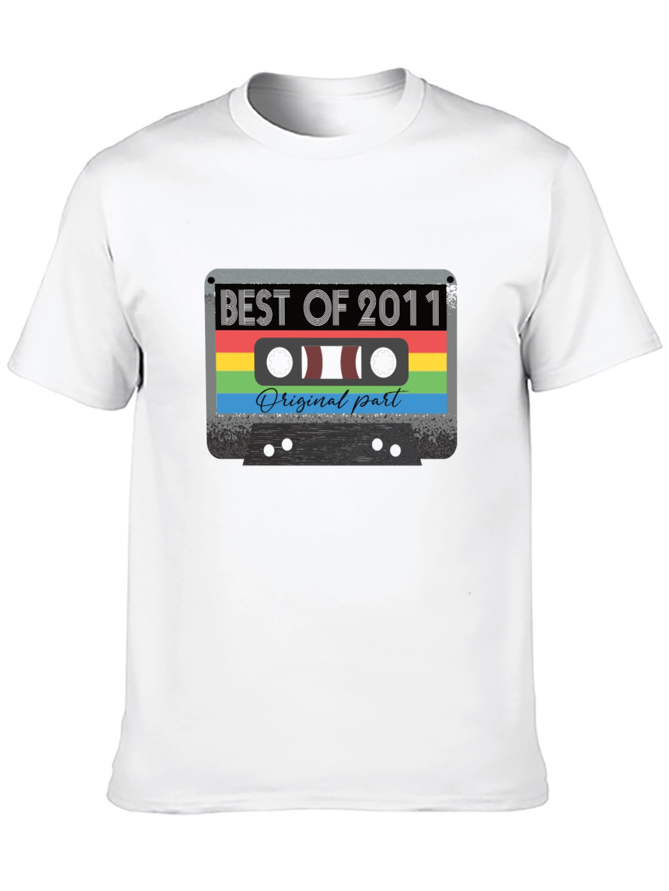Black Best of 2011 Cassette Tape T-Shirt view 10