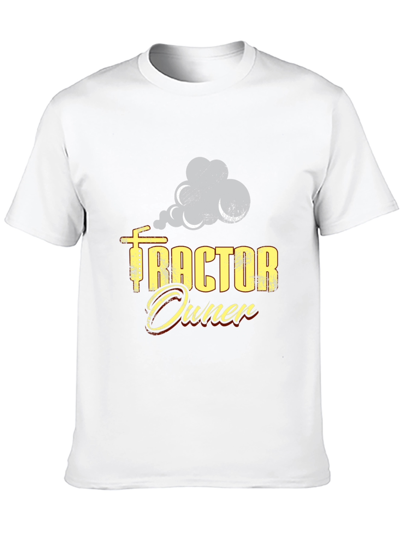 Black Tractor Owner Black Graphic Tee view 10