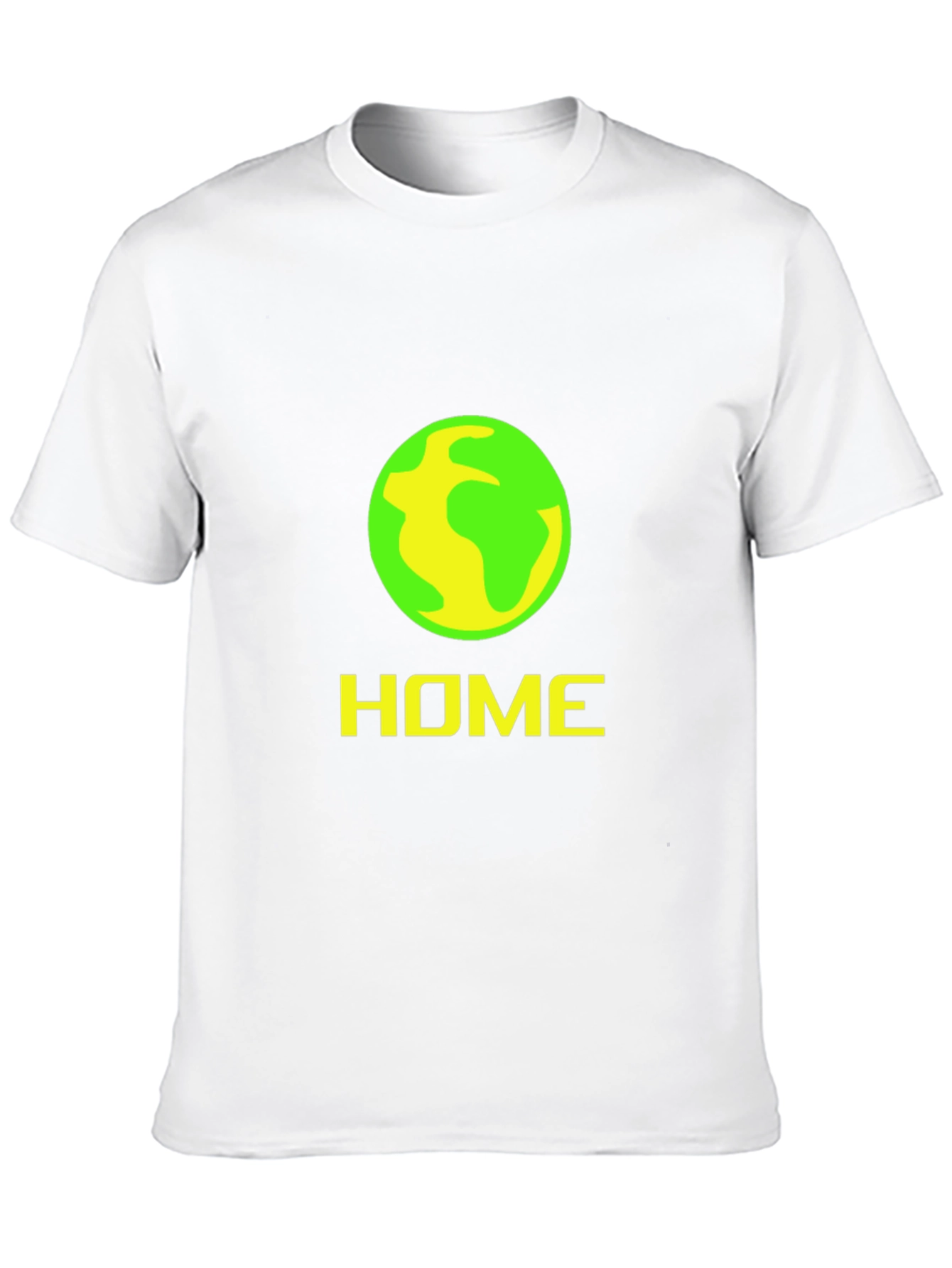 Black Home Planet Graphic Tee - Black Cotton Comfort view 10