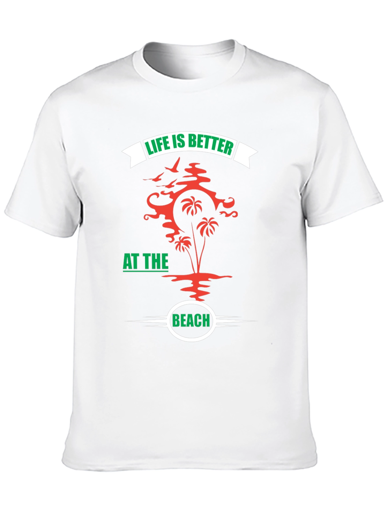 Black Life Is Better At The Beach Graphic Tee view 10