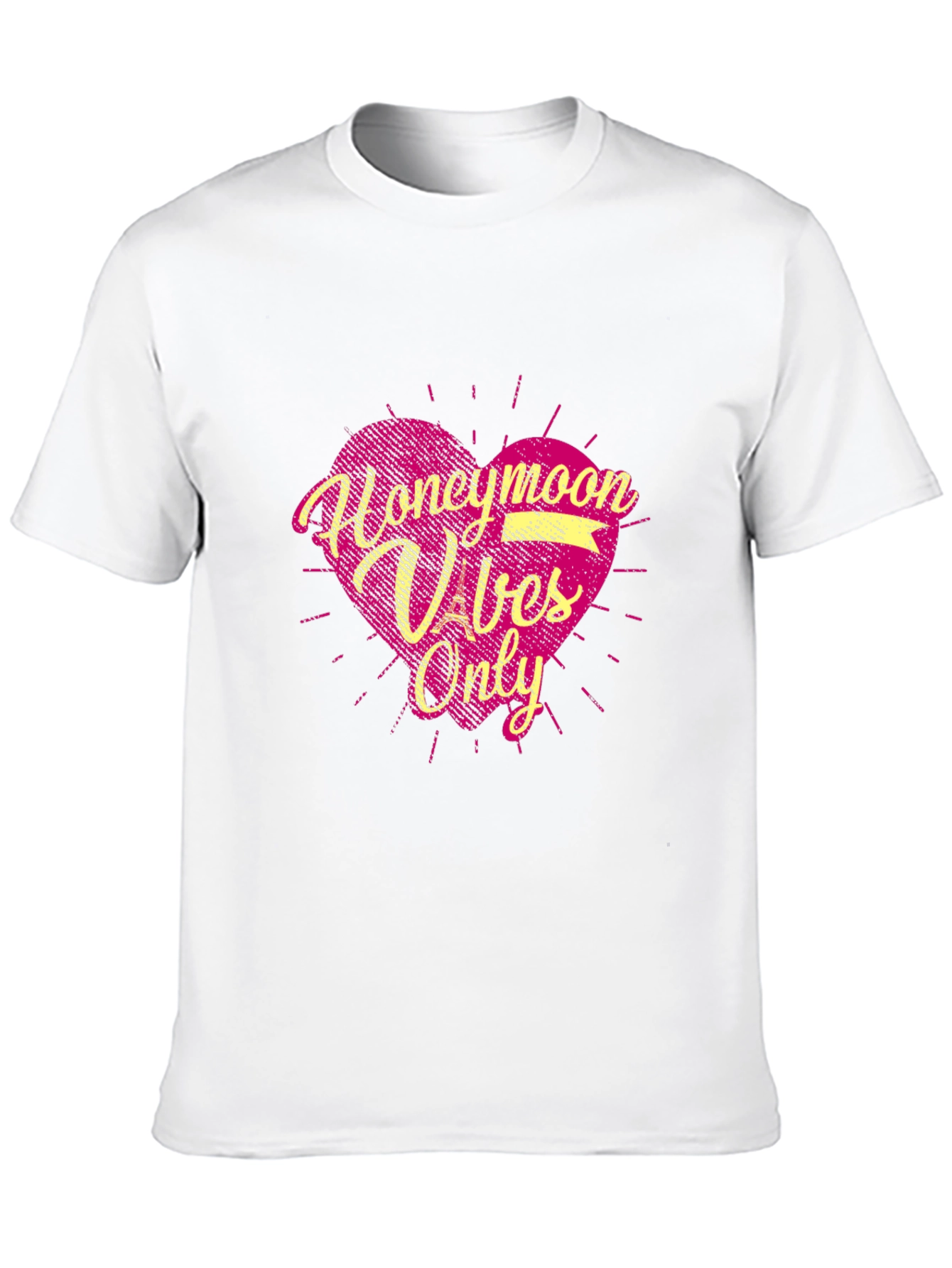 Black Honeymoon Vibes Only Graphic Tee - Black view 10