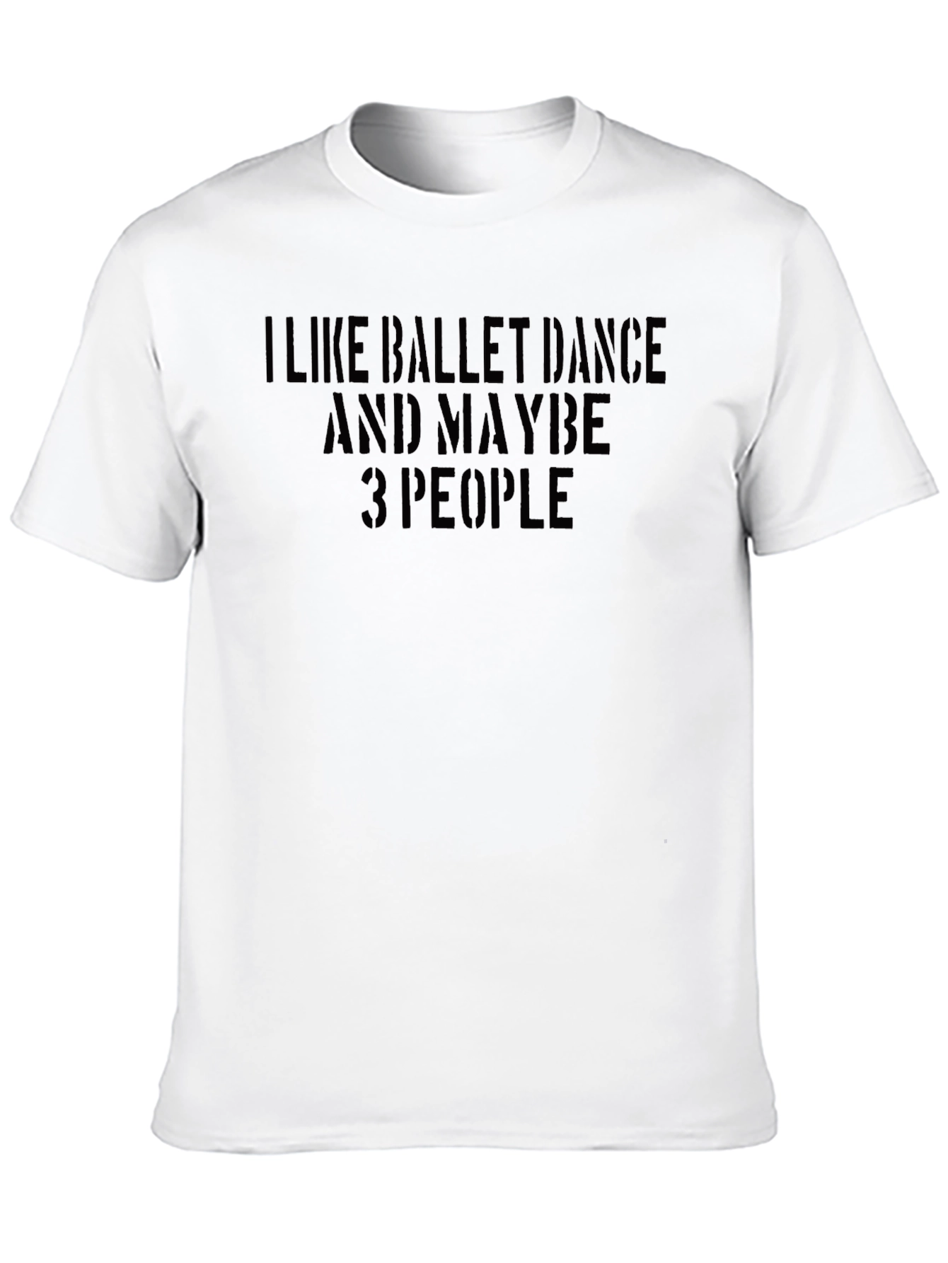 Black Ballet Dance & Maybe 3 People Black T-Shirt view 10