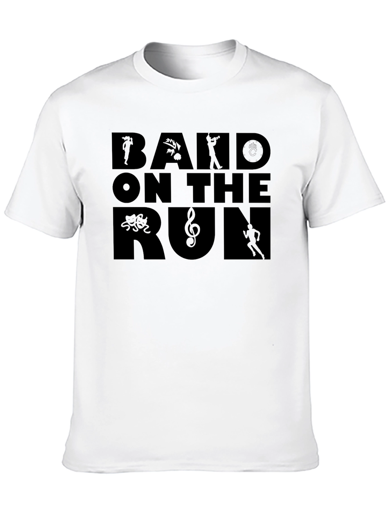 Black Band On The Run Graphic Tee view 10