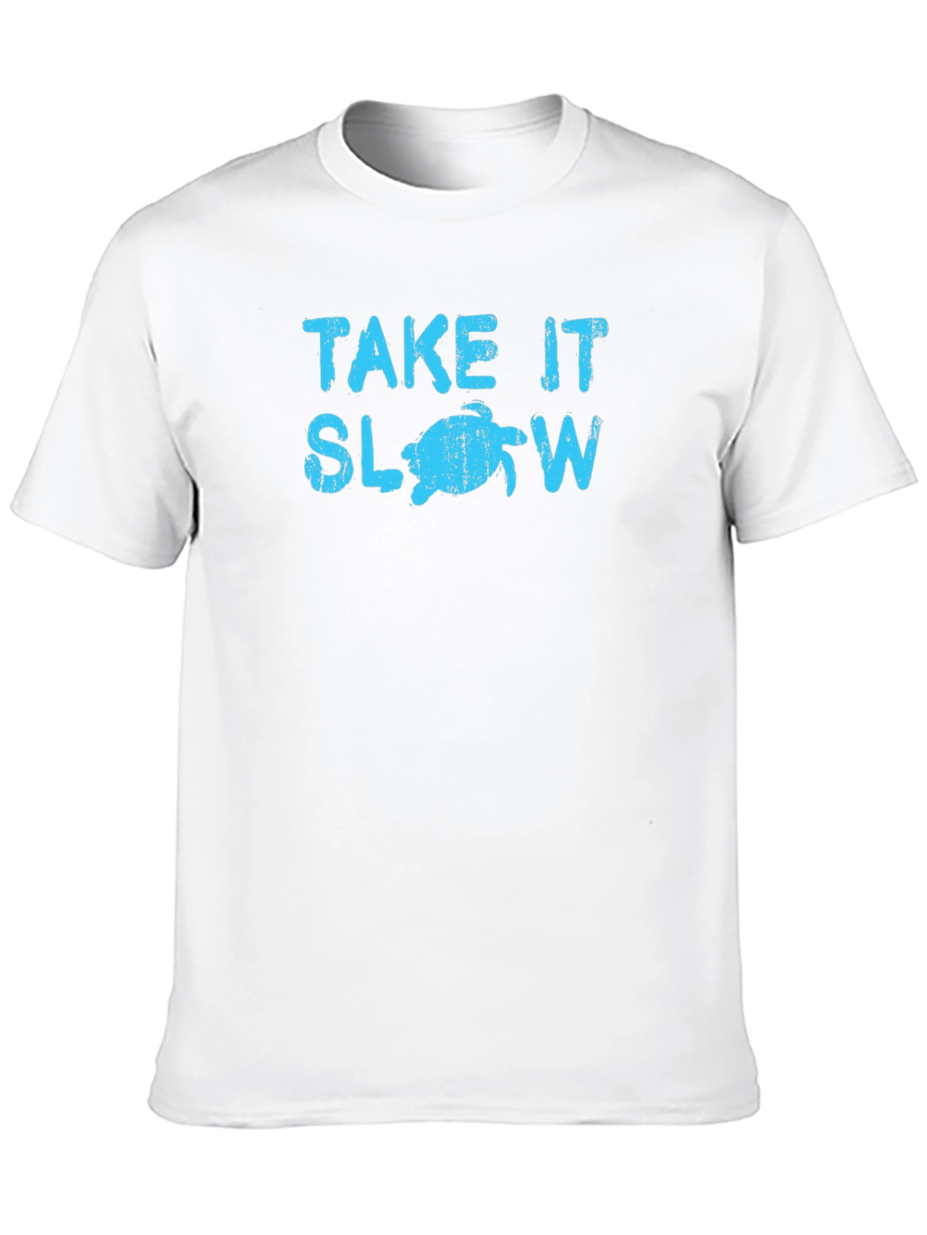 Black Take It Slow Turtle Graphic T-Shirt view 10