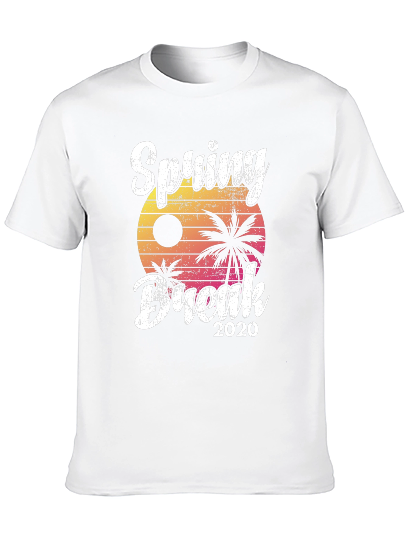 Black Spring Break 2020 Graphic T-Shirt view 10