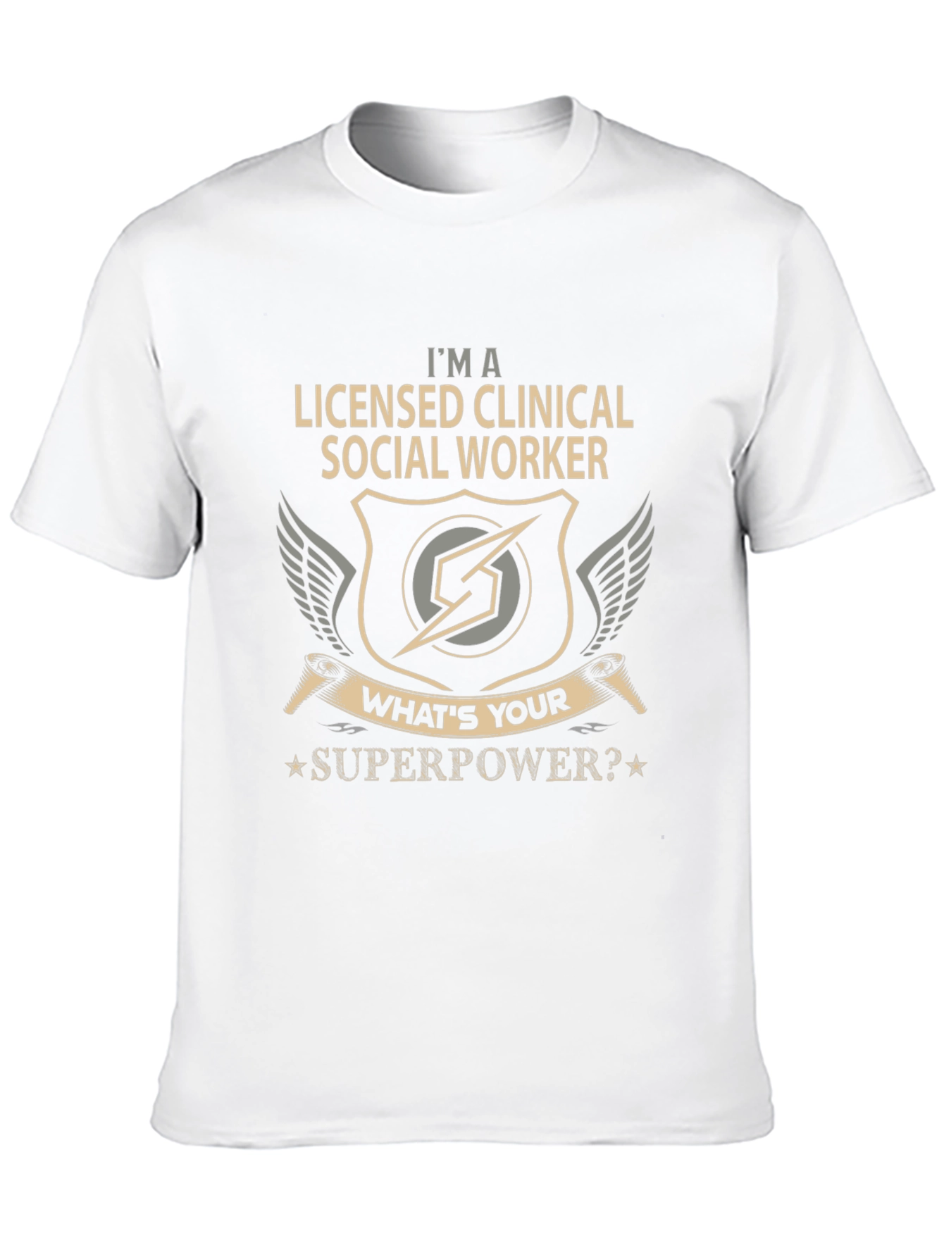 Black Licensed Clinical Social Worker T-Shirt view 10