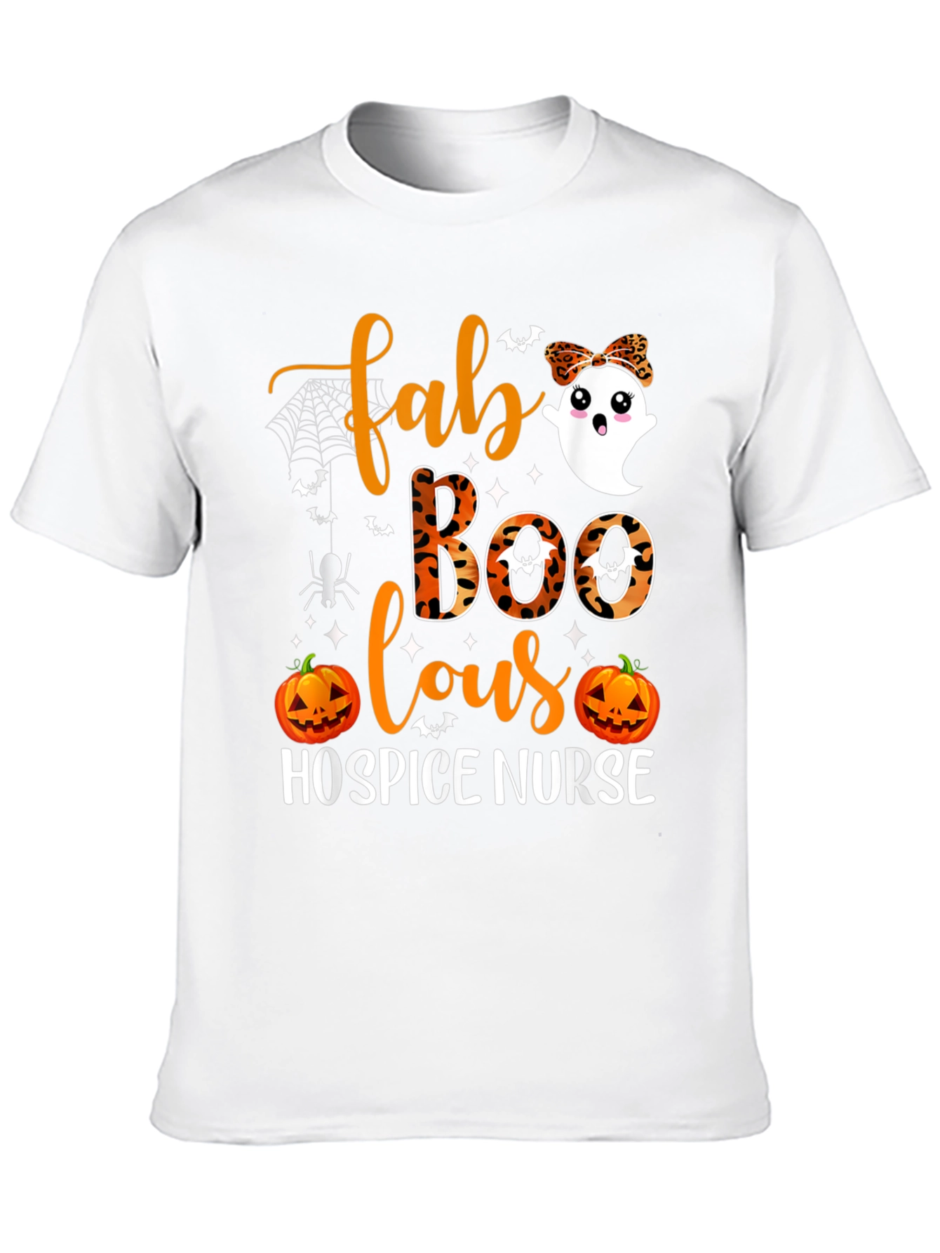 Fab-Boo-lous Hospice Nurse Halloween T-Shirt - 10