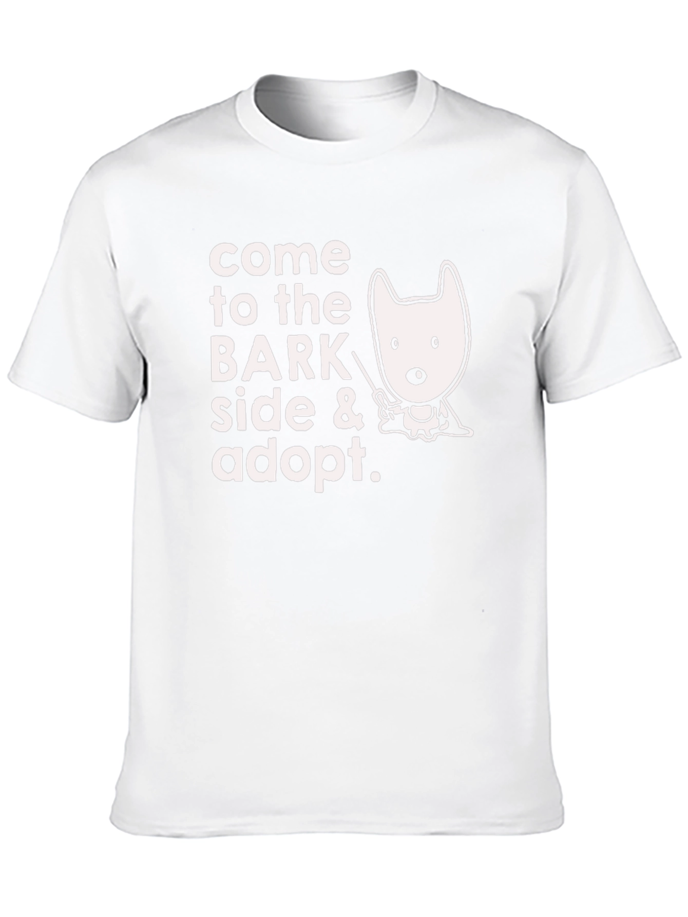Black Come to the Bark Side T-Shirt view 10