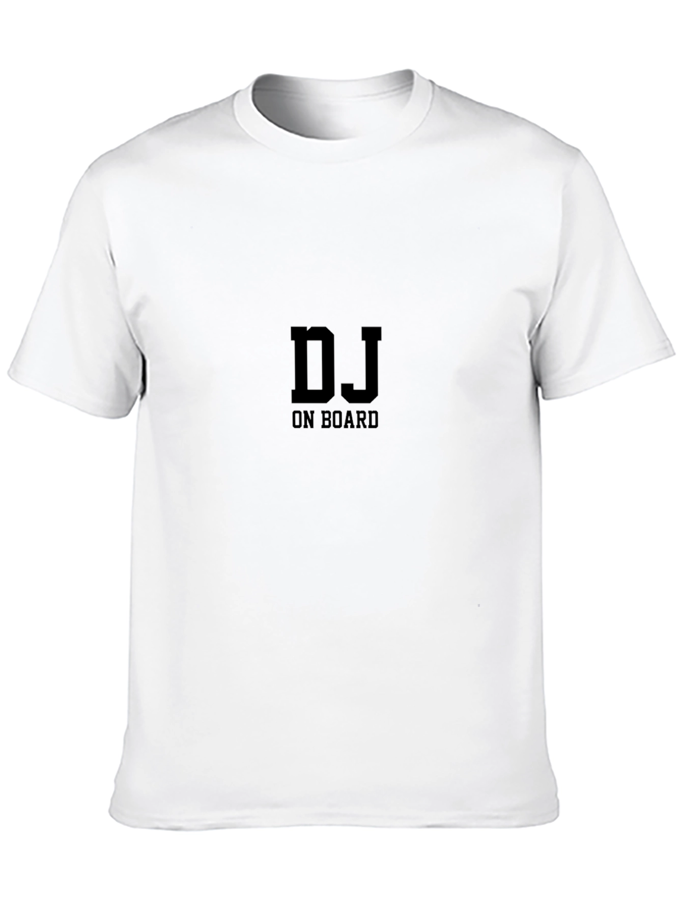 Black DJ On Board Black T-Shirt view 10
