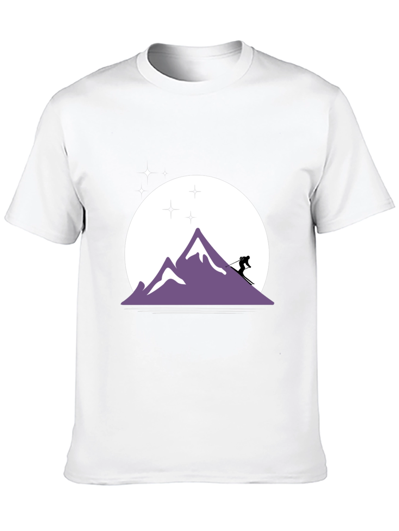 Black Mountain Skier Graphic Tee view 10