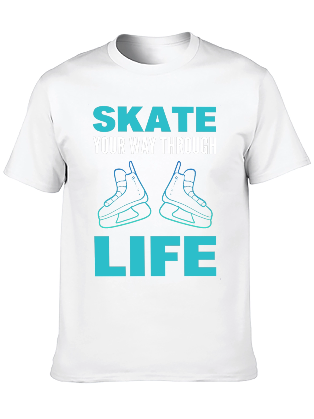 Black Skate Through Life Graphic Tee view 10