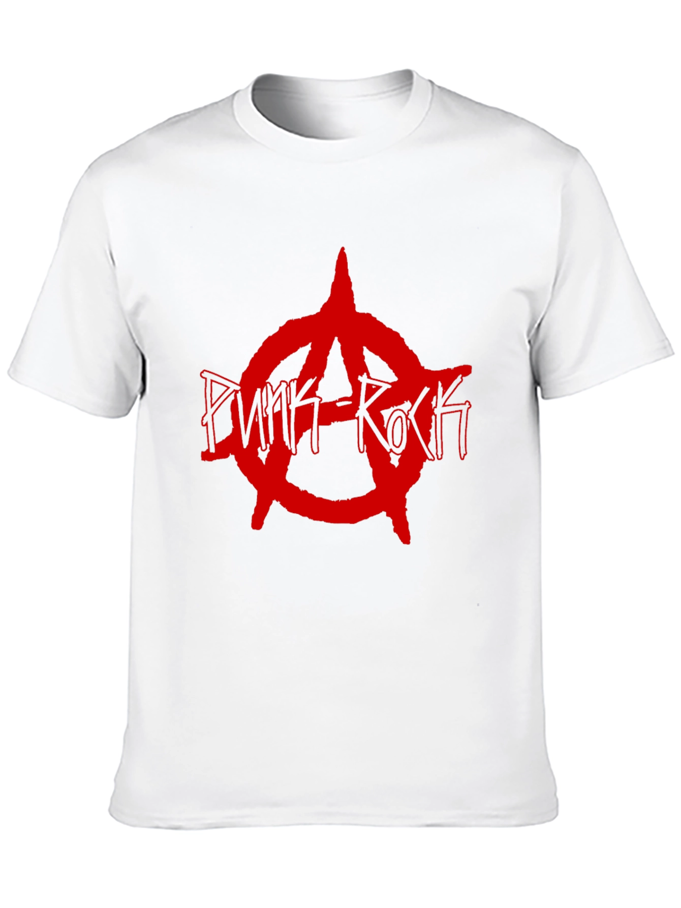 Black Punk Rock Graphic T-Shirt view 10