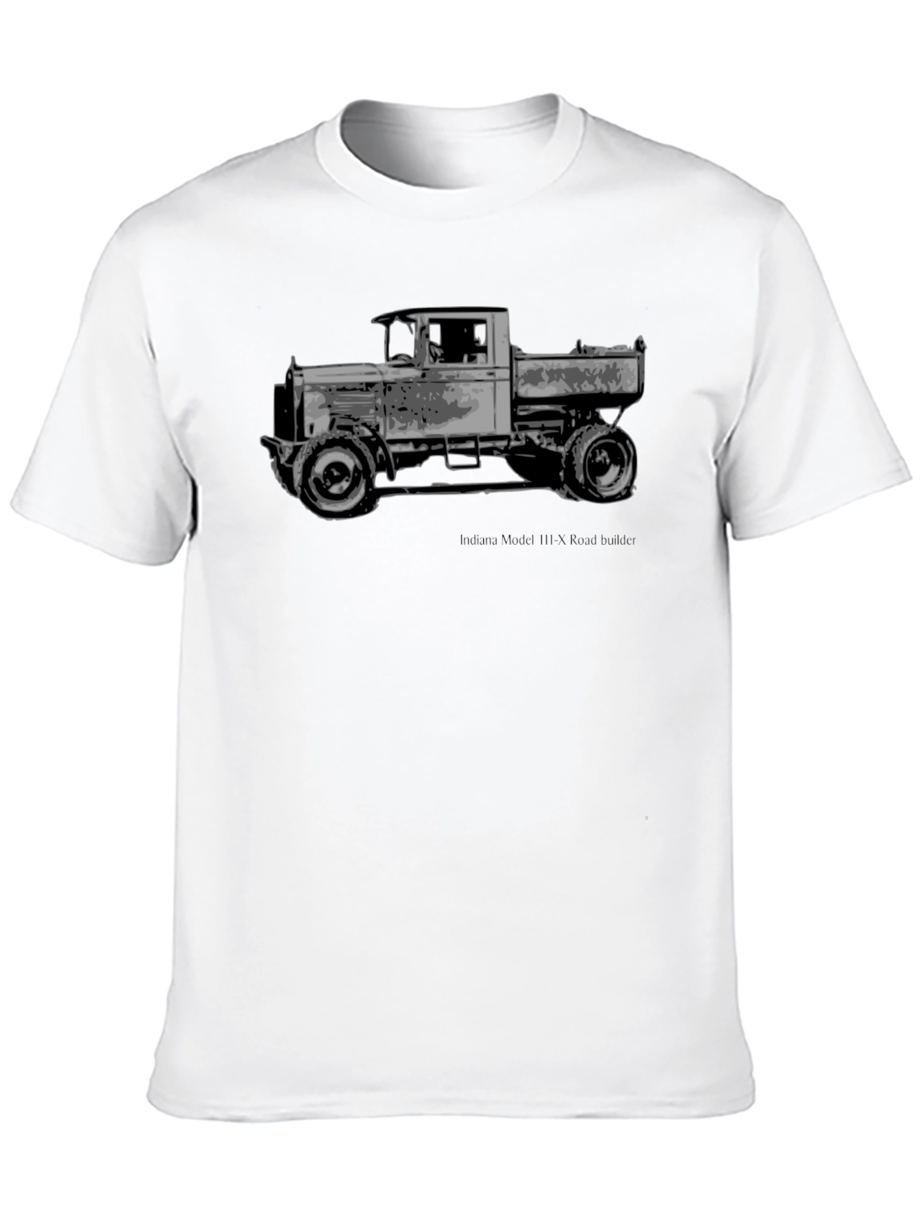 Vintage Truck Graphic Tee - Classic Black T-Shirt - 10