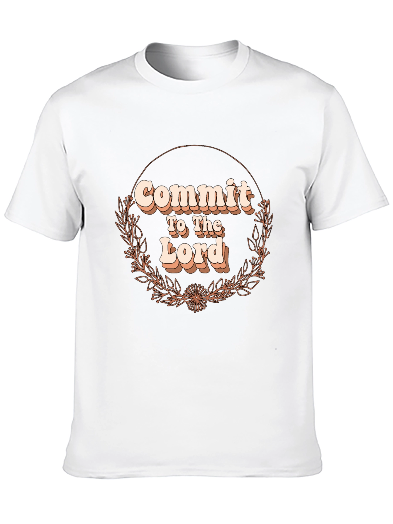 Black Commit To The Lord T-Shirt view 10