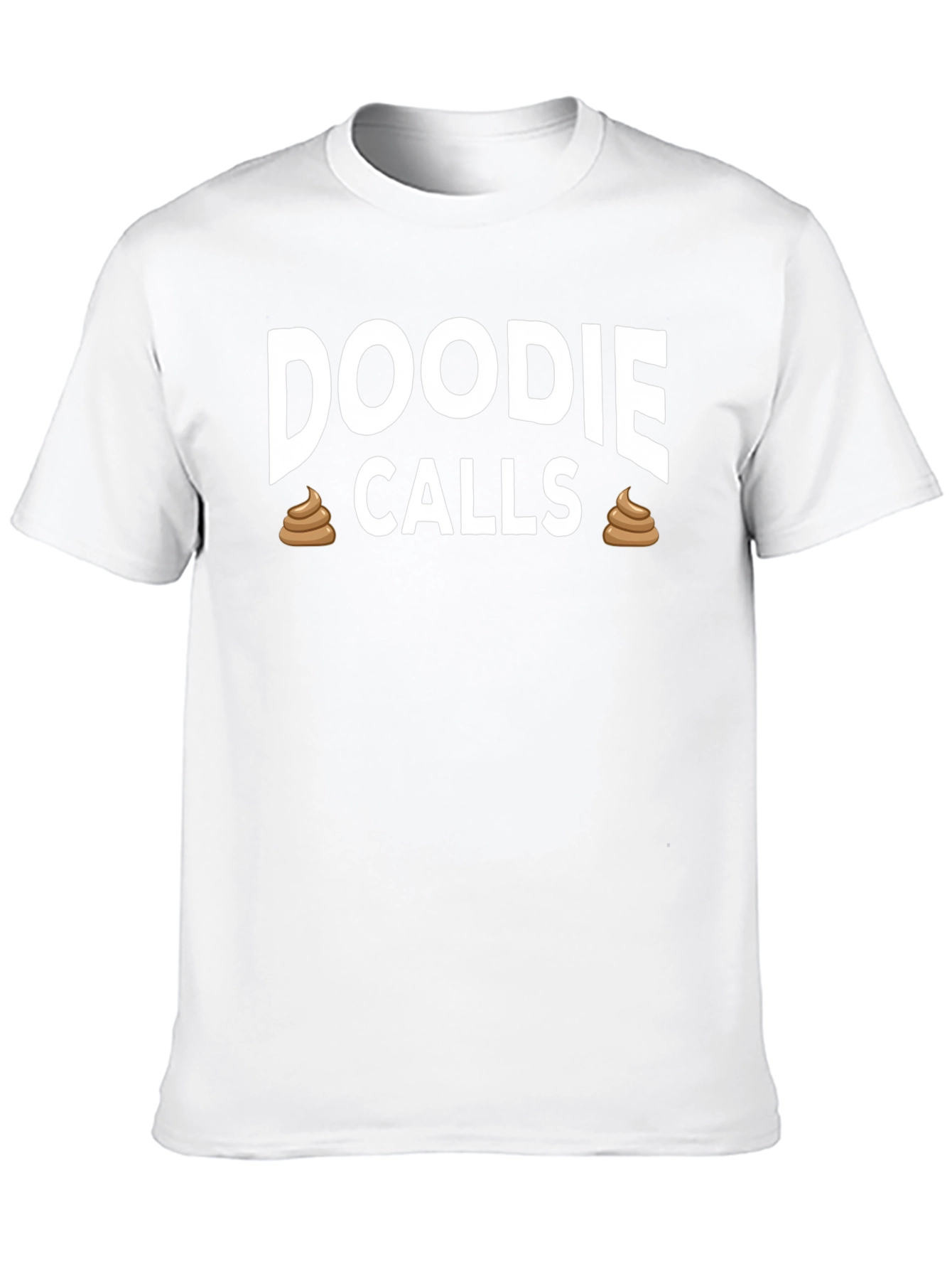 Black Doodie Calls Funny Graphic T-Shirt view 10