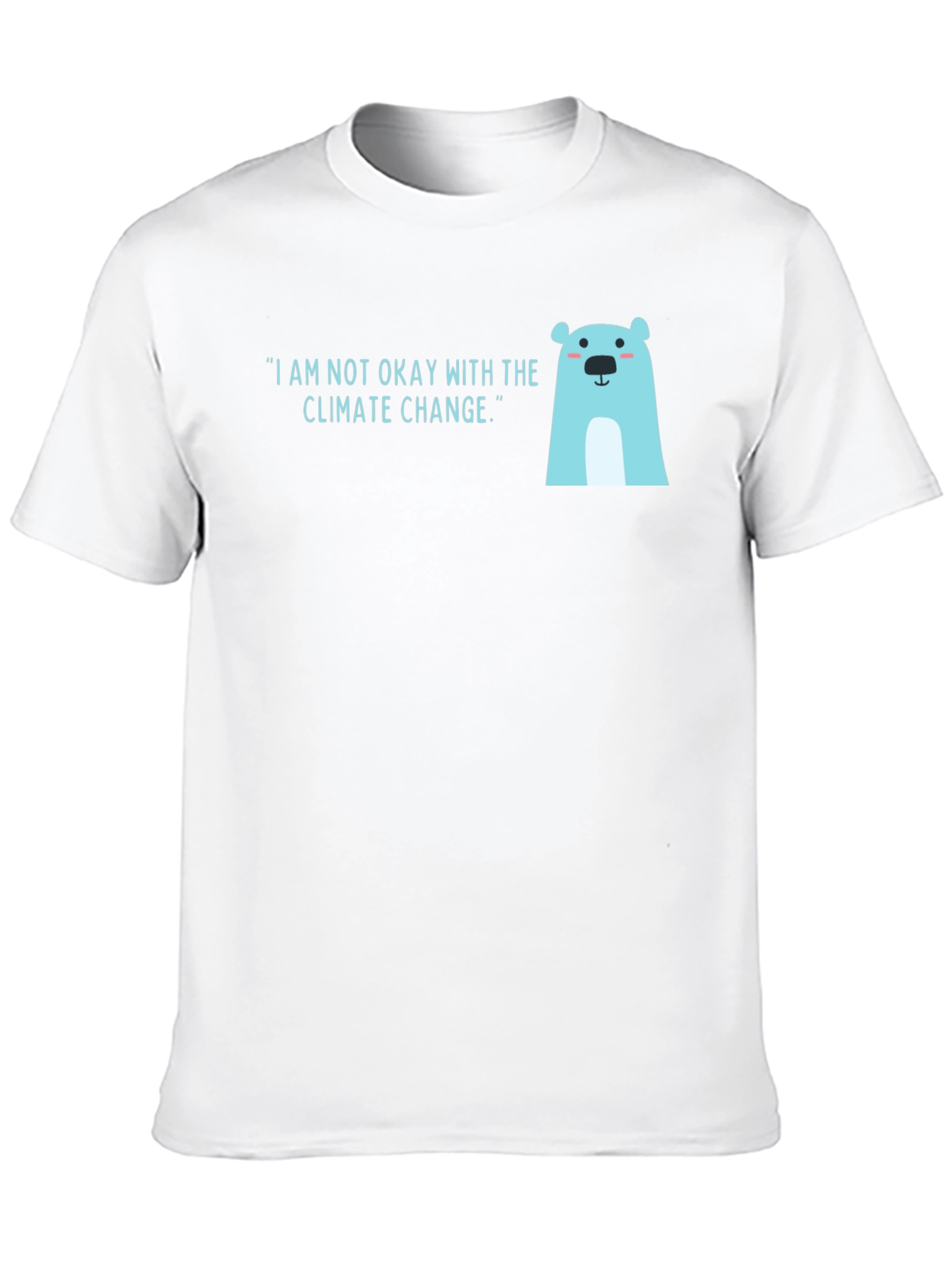 Black Climate Change Awareness T-Shirt view 10