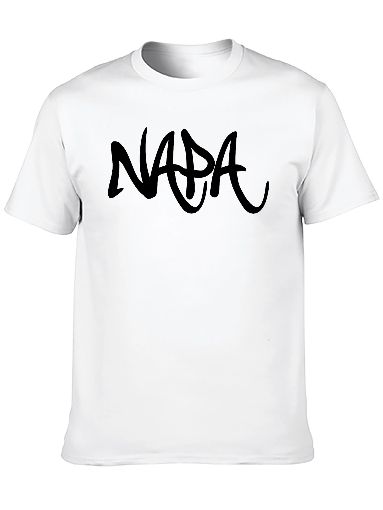 Black NAPA Logo Black Graphic Tee view 10