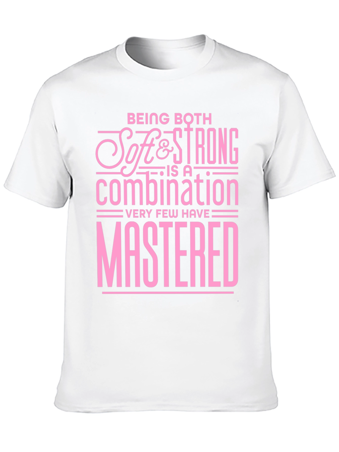 Black Soft & Strong Graphic Tee - Black Cotton Blend view 10