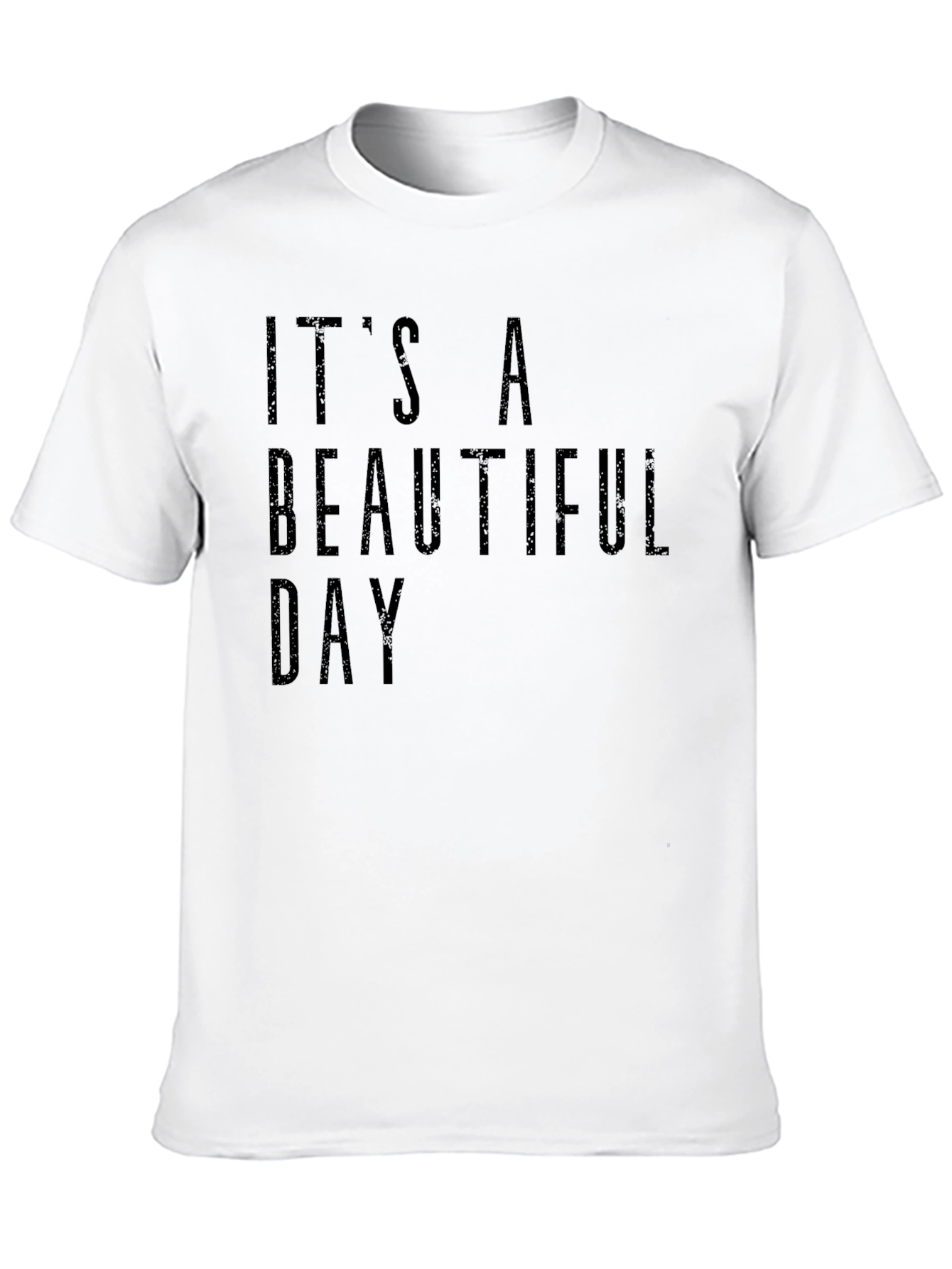 Black It's a Beautiful Day T-Shirt - Black view 10
