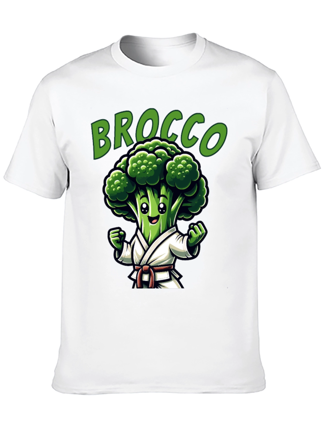 Brocco Karate T-Shirt - Funny Vegan Tee - 10