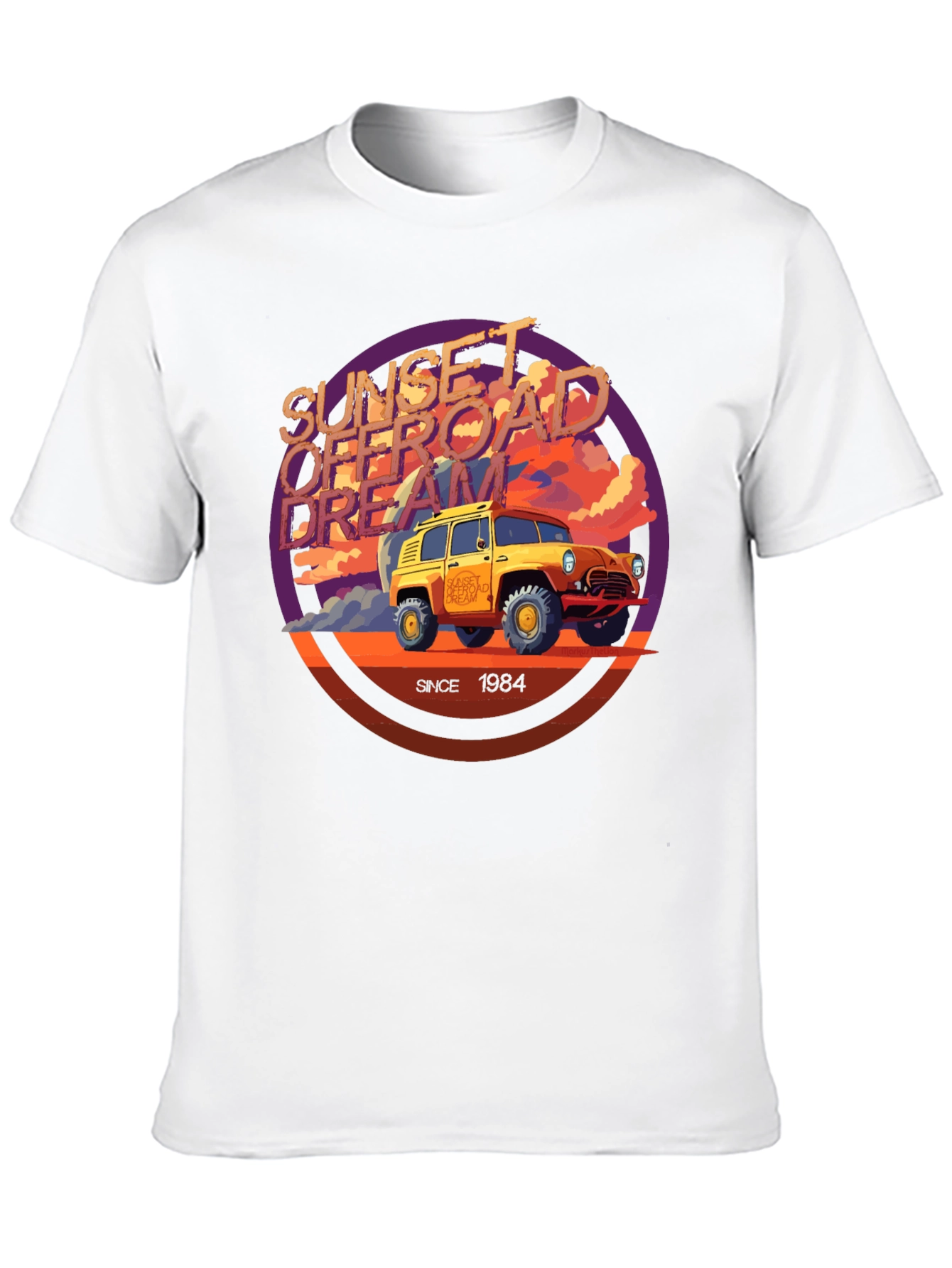 Black Sunset Offroad Dream Tee - Since 1984 view 10