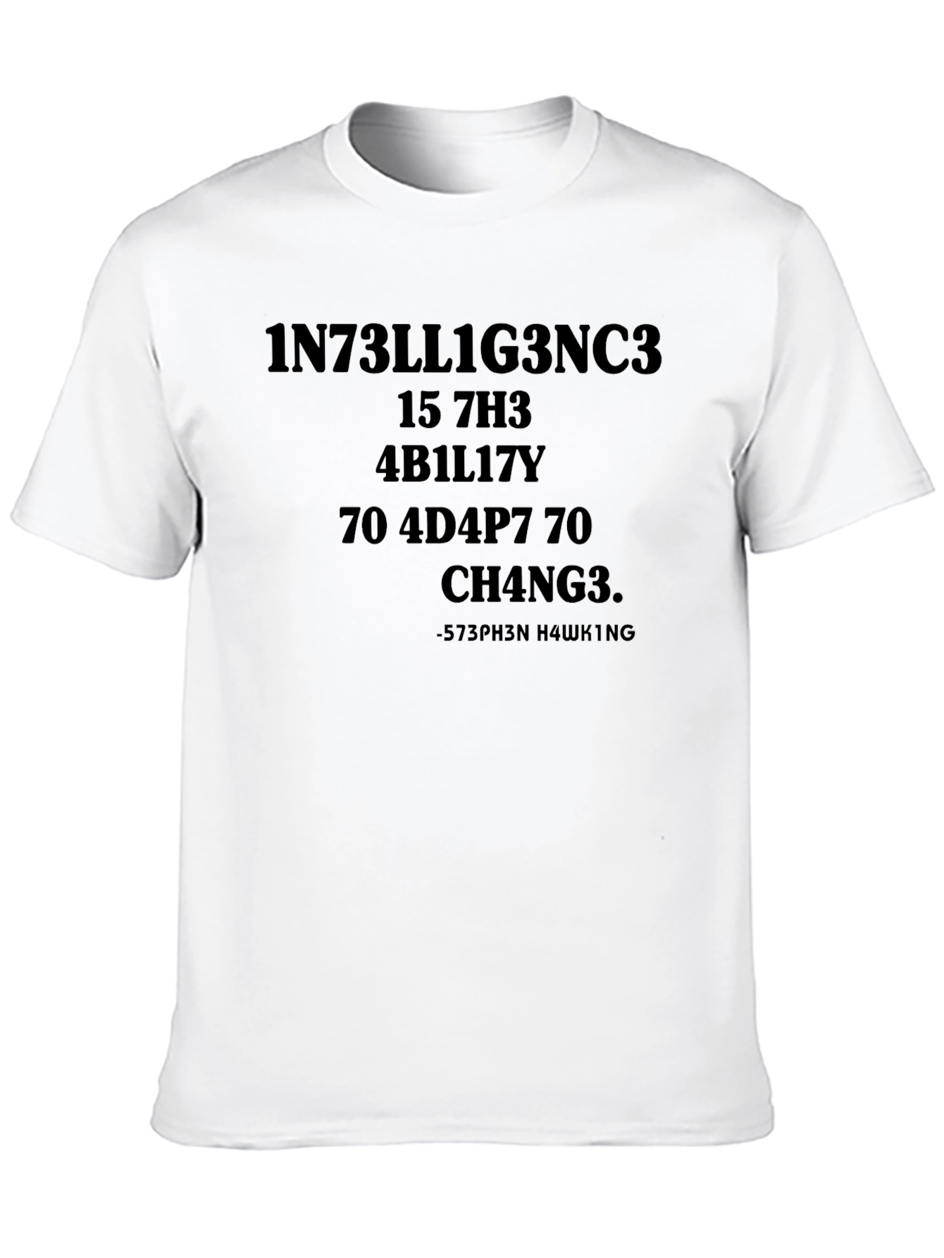Black Intelligence T-Shirt: Code Design view 10