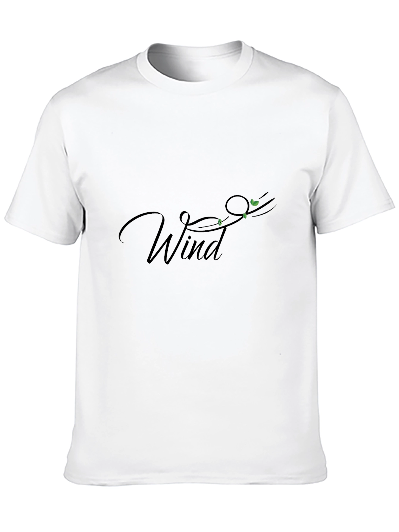 Black Wind Graphic Black Tee - Stylish & Comfortable view 10