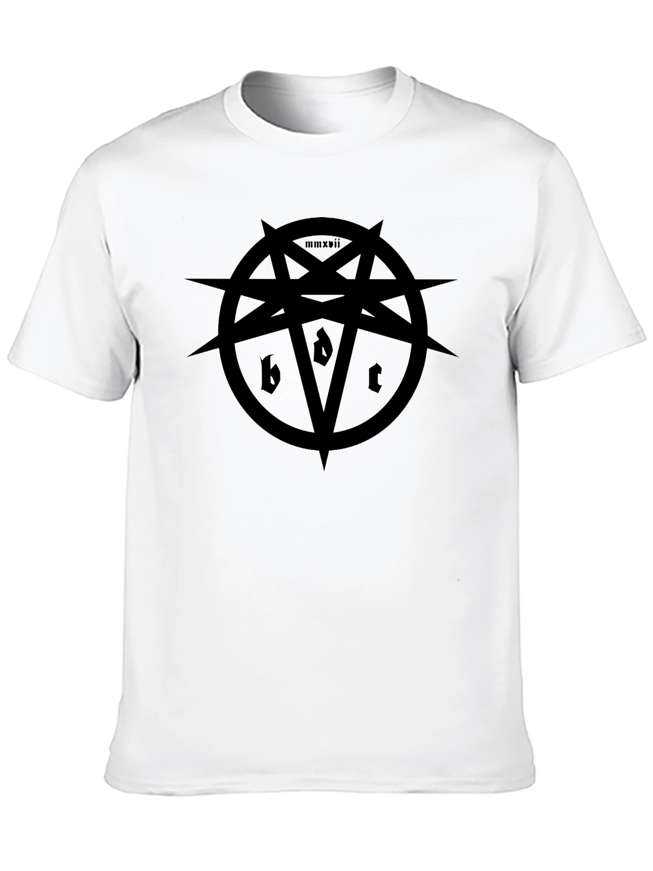 Black Black Star Graphic T-Shirt view 10