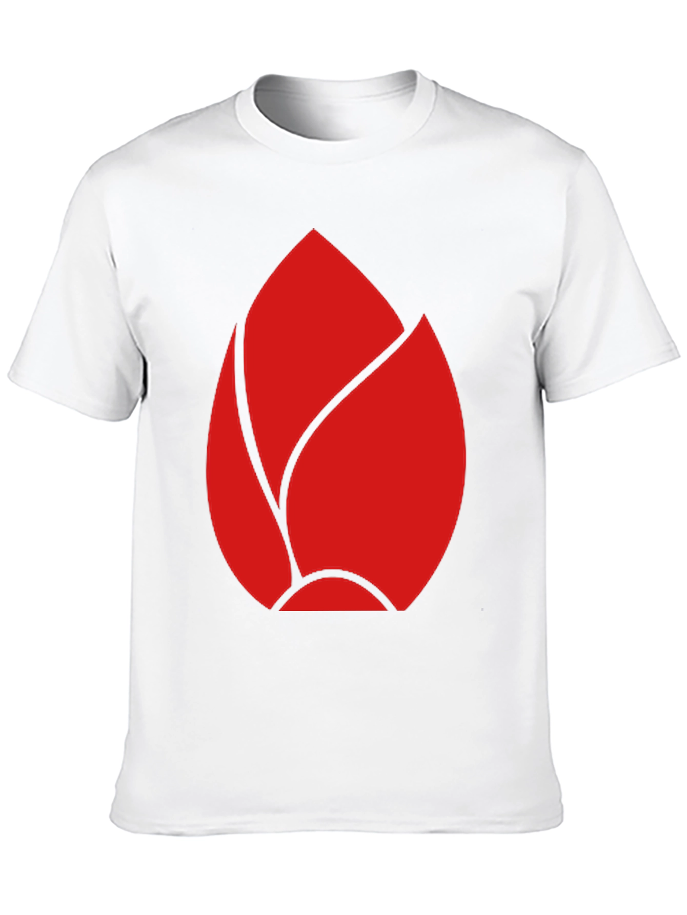 Black Red Bud Graphic Black T-Shirt view 10