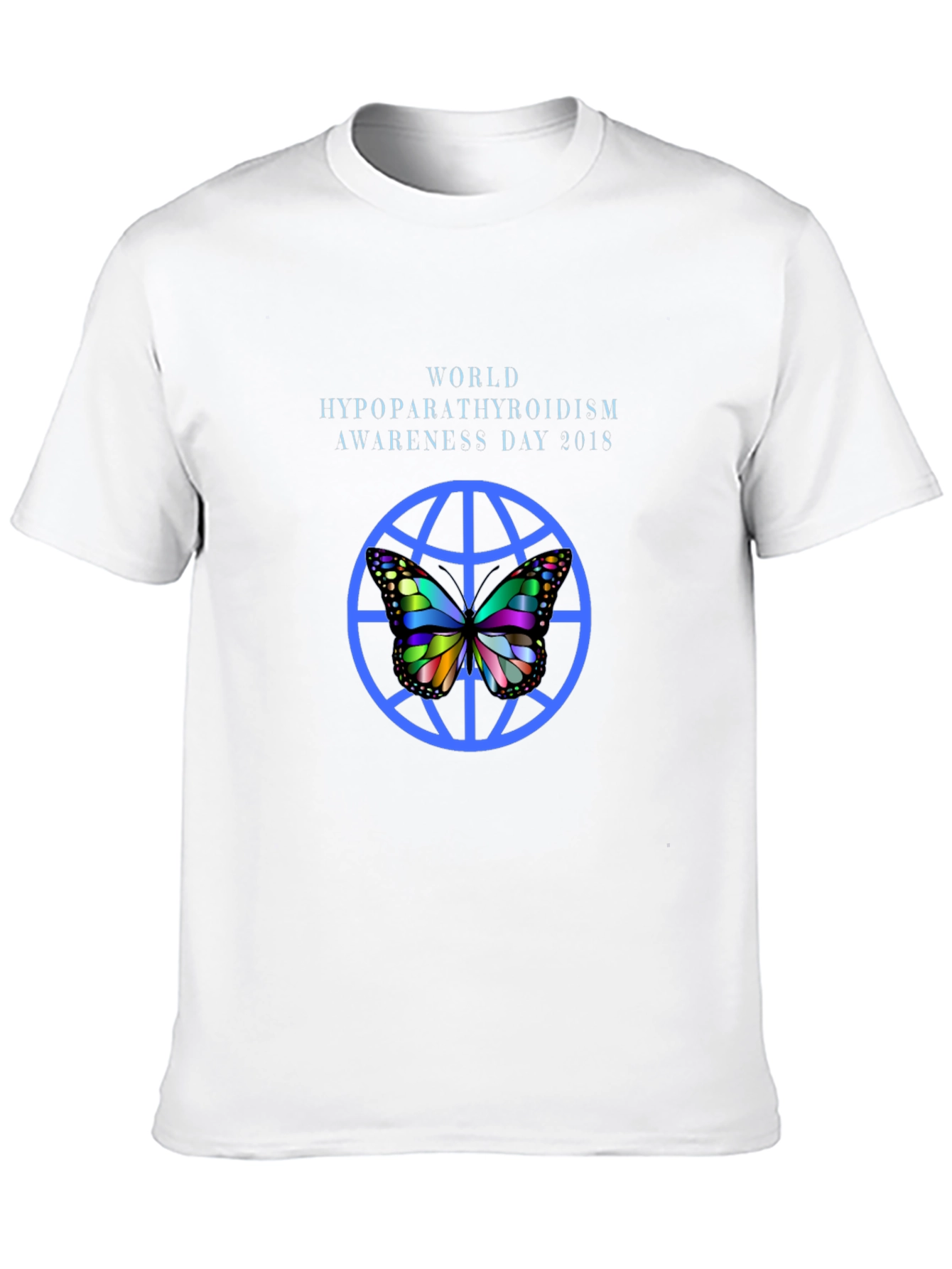 Black Hypoparathyroidism Awareness T-Shirt view 10