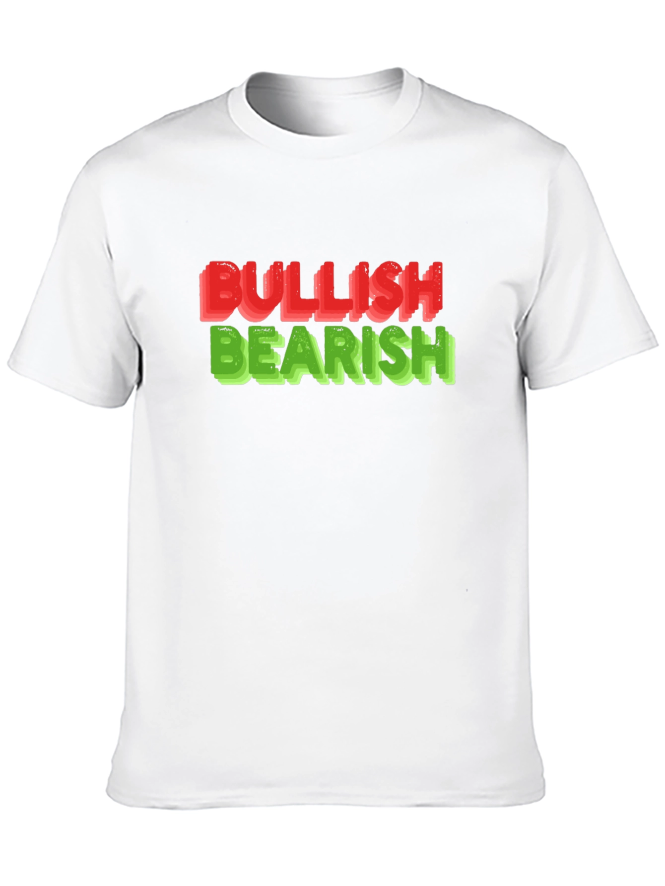 Black Bullish Bearish Graphic Tee - Black Short Sleeve Shirt view 10