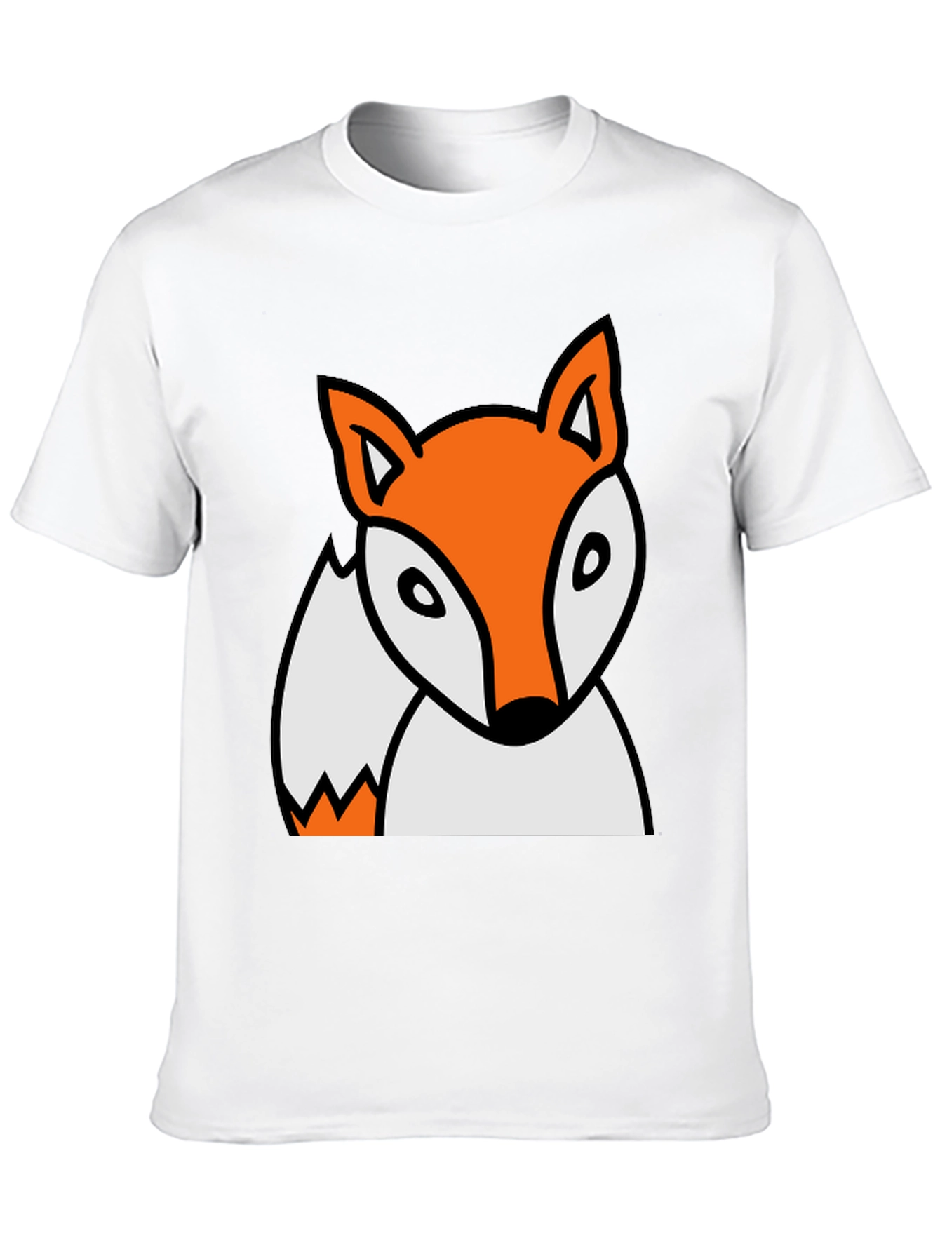 Black Fox Graphic Black T-Shirt view 10