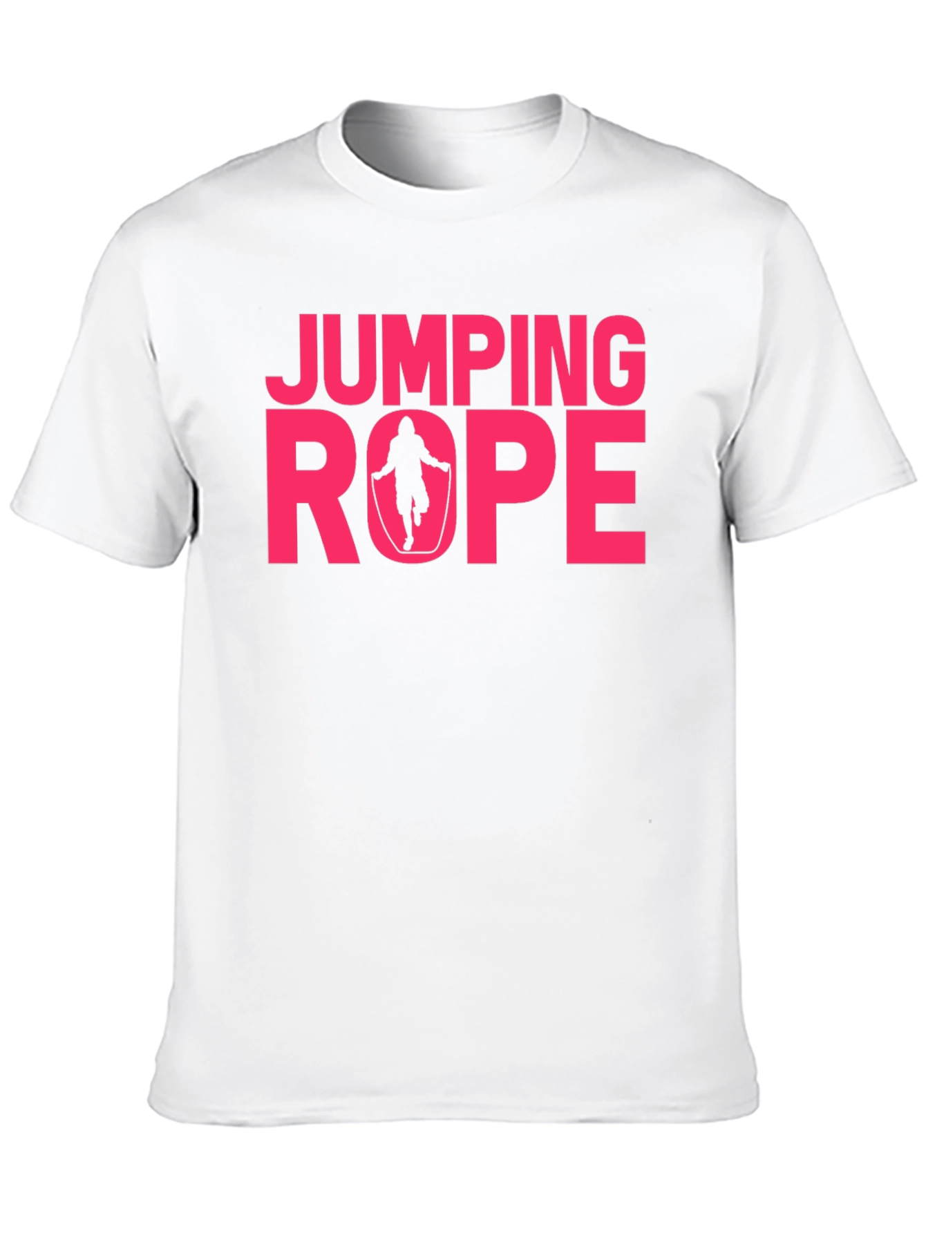 Black Jumping Rope Graphic T-Shirt - Fitness Apparel view 10