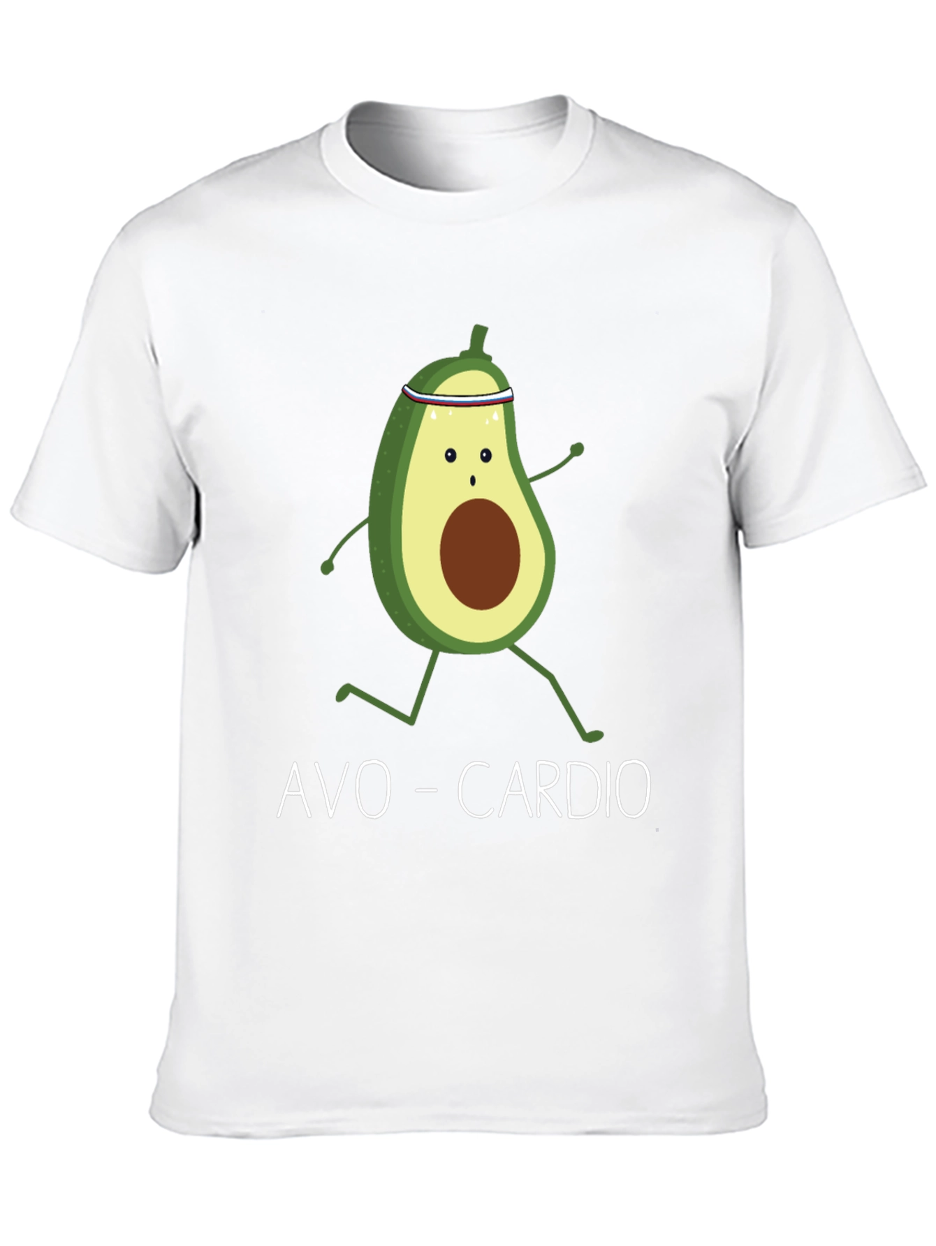 Black Avo-Cardio Avocado Running Graphic T-Shirt view 10