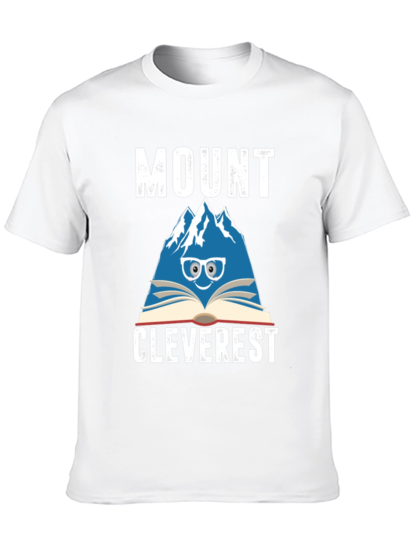 Black Mount Cleverest T-Shirt - Bookish Mountain Tee view 10