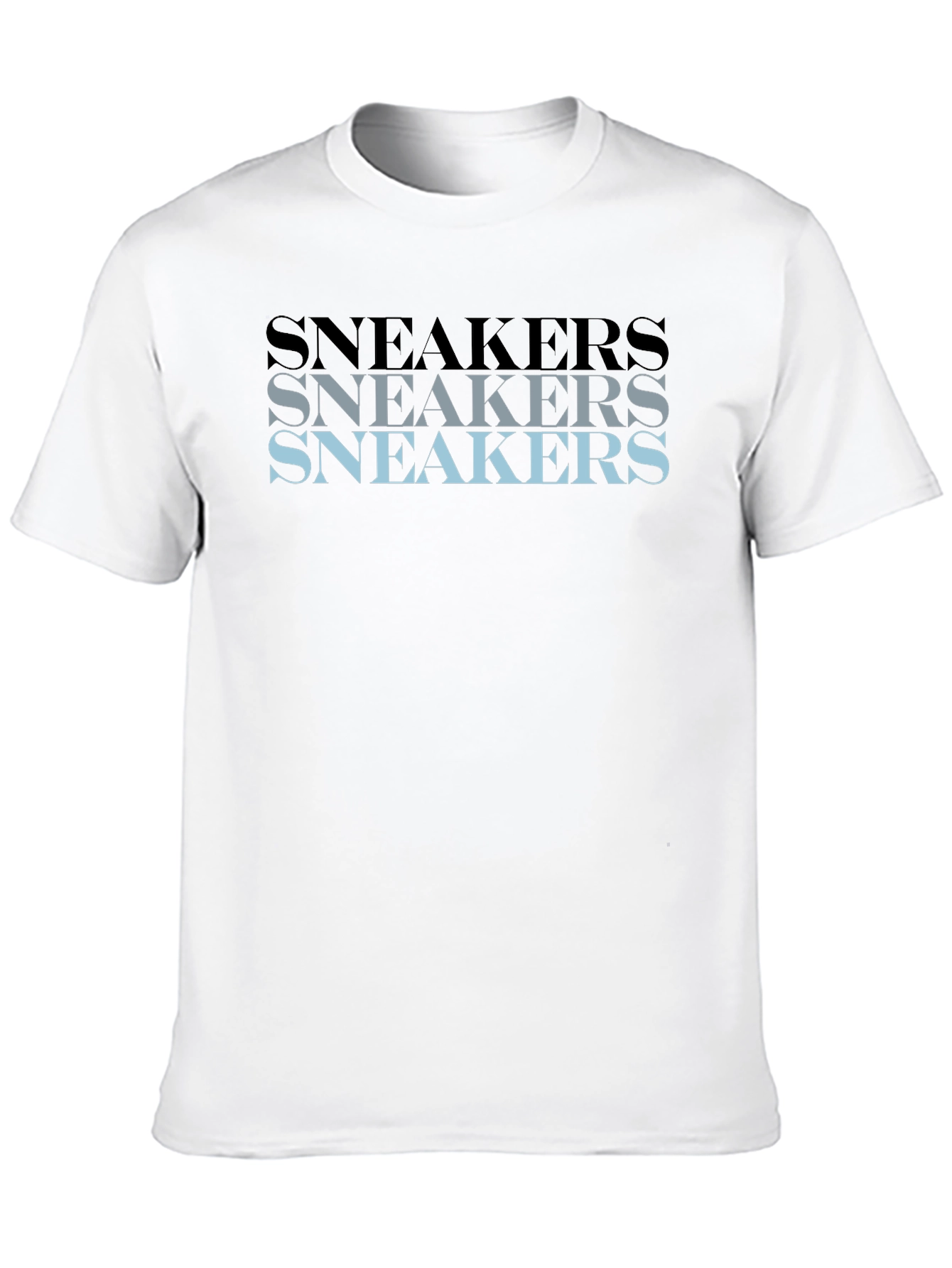 Black Sneakers Graphic Print T-Shirt view 10