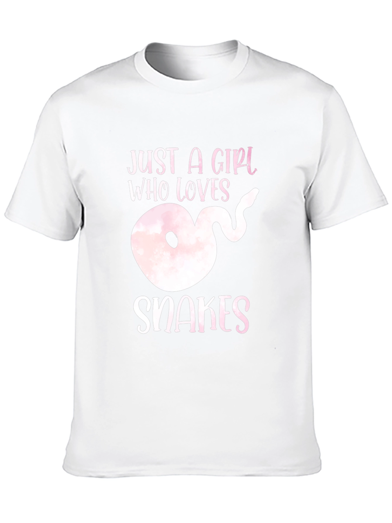 Black Girl Who Loves Snakes Black T-Shirt view 10