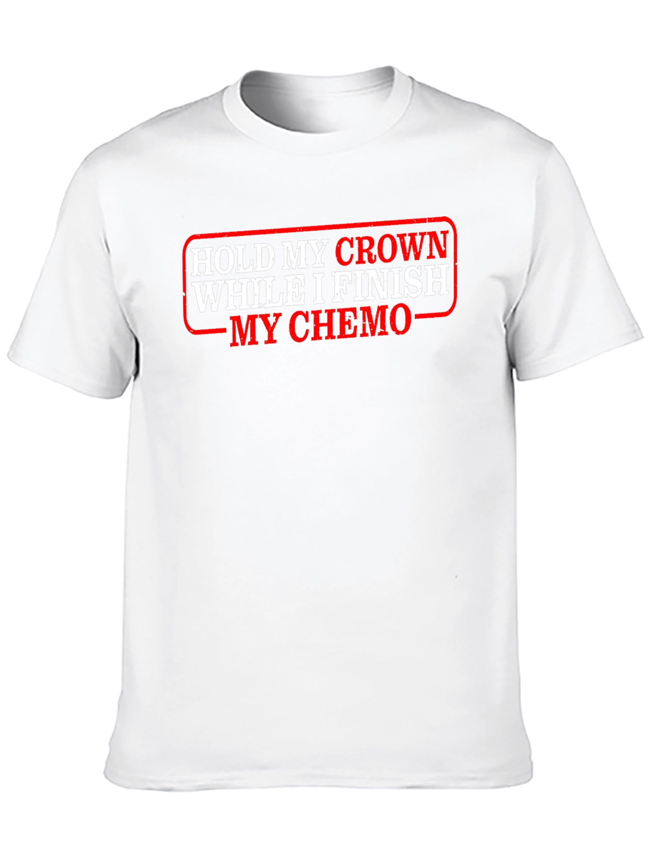 Black Hold My Crown Chemo Graphic Tee view 10