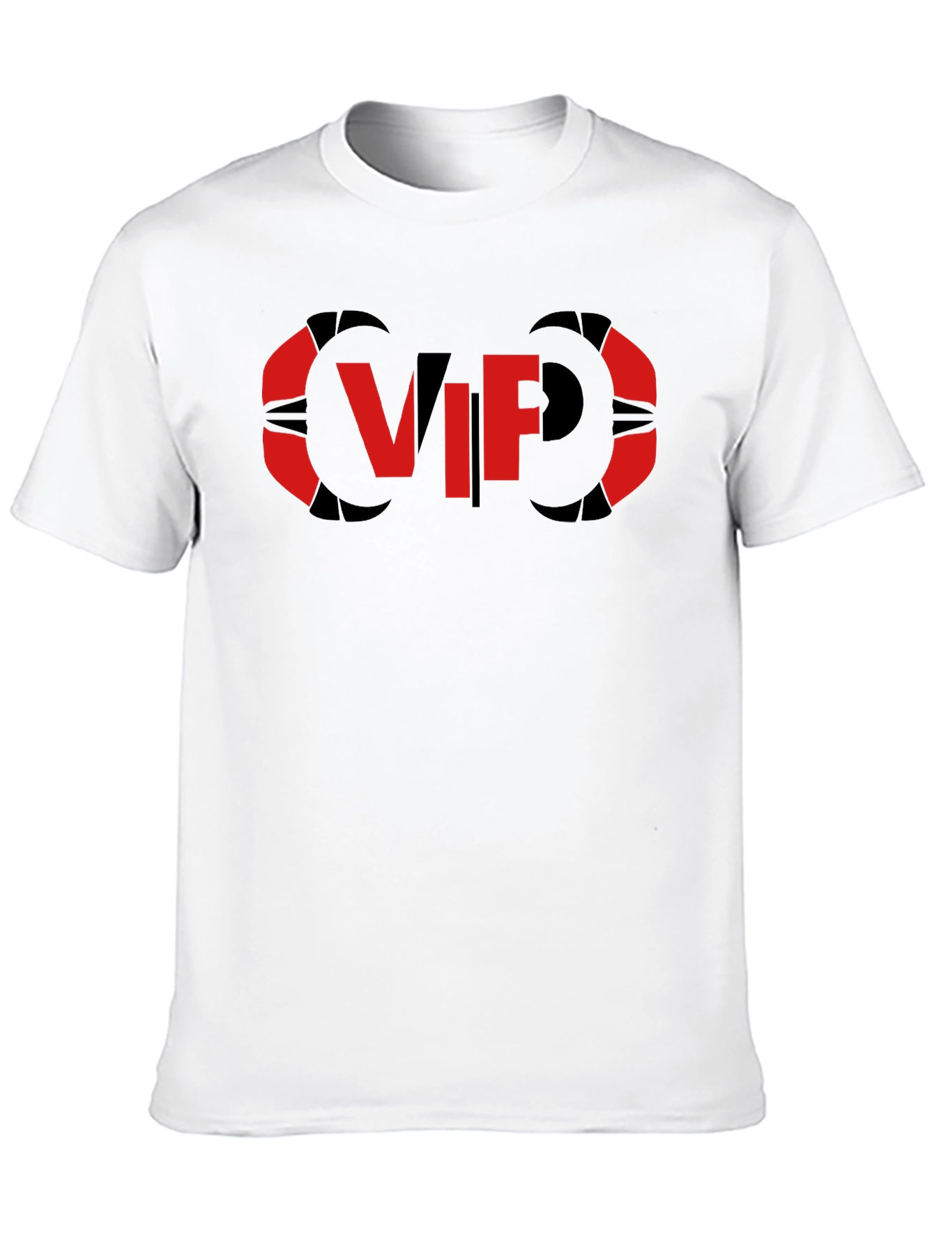 Black Bold Red & Black Graphic Tee view 10